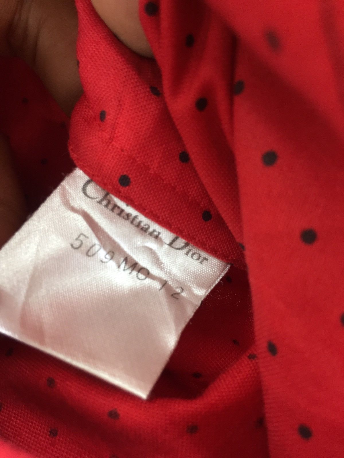Christian Dior Monsieur DOUBLE BREASTED POLKADOT OVERCOAT Size US L / EU 52-54 / 3 - 10 Thumbnail