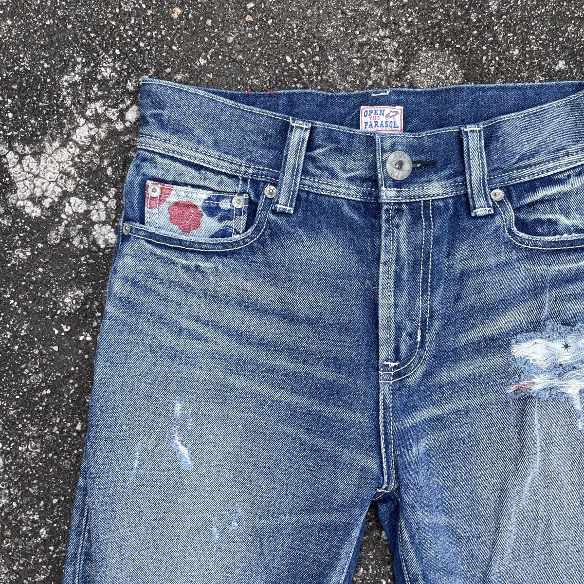 Other Vintage Rodeo Crowns Distressed Denim Jeans Size US 29 - 3 Thumbnail