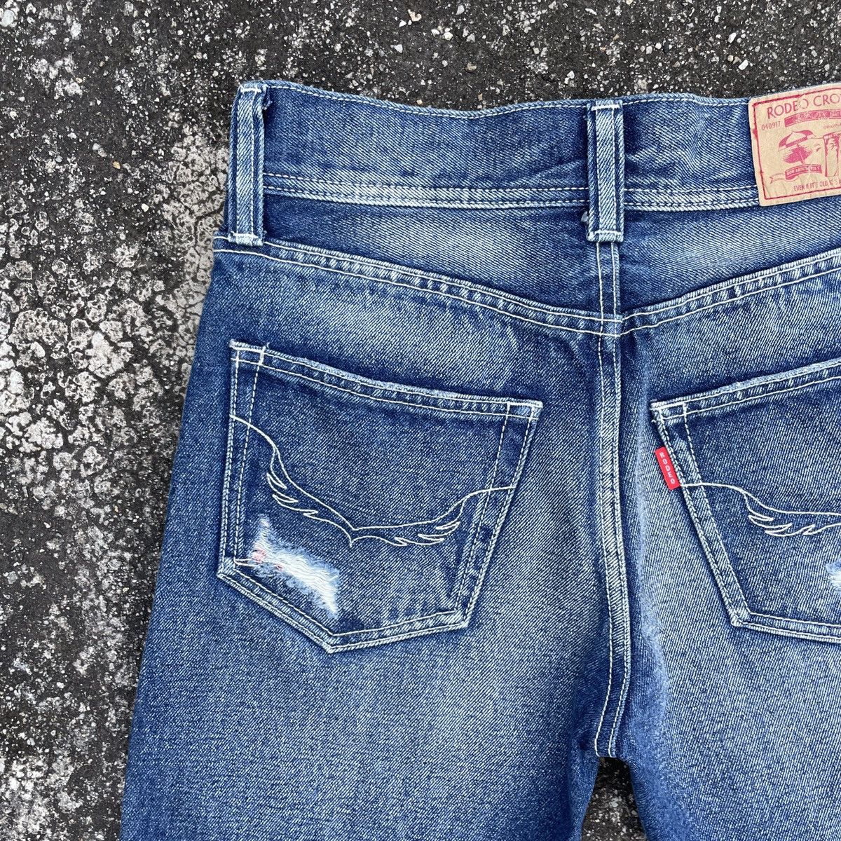 Other Vintage Rodeo Crowns Distressed Denim Jeans Size US 29 - 10 Thumbnail