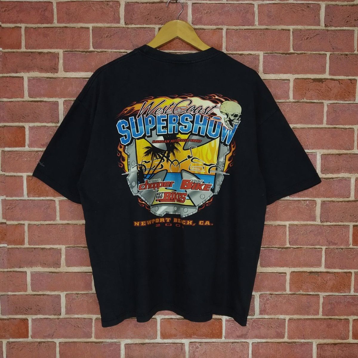 Vintage Vintage 00s West coast Super show Chopper Motorcycle Club Size US XL / EU 56 / 4 - 1 Thumbnail