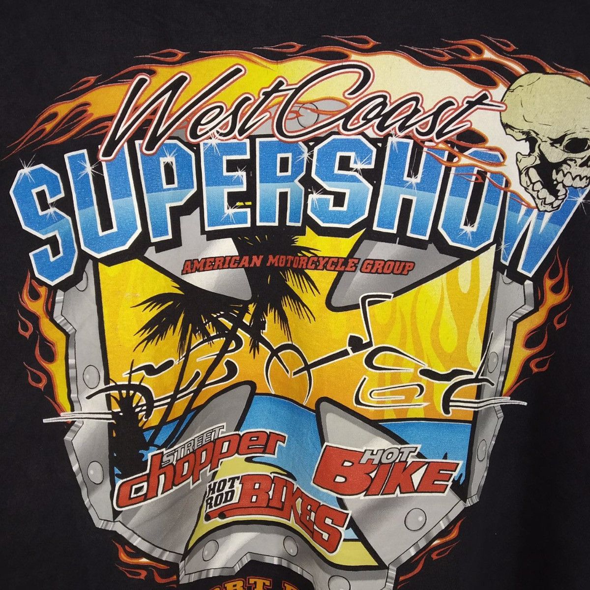 Vintage Vintage 00s West coast Super show Chopper Motorcycle Club Size US XL / EU 56 / 4 - 4 Thumbnail