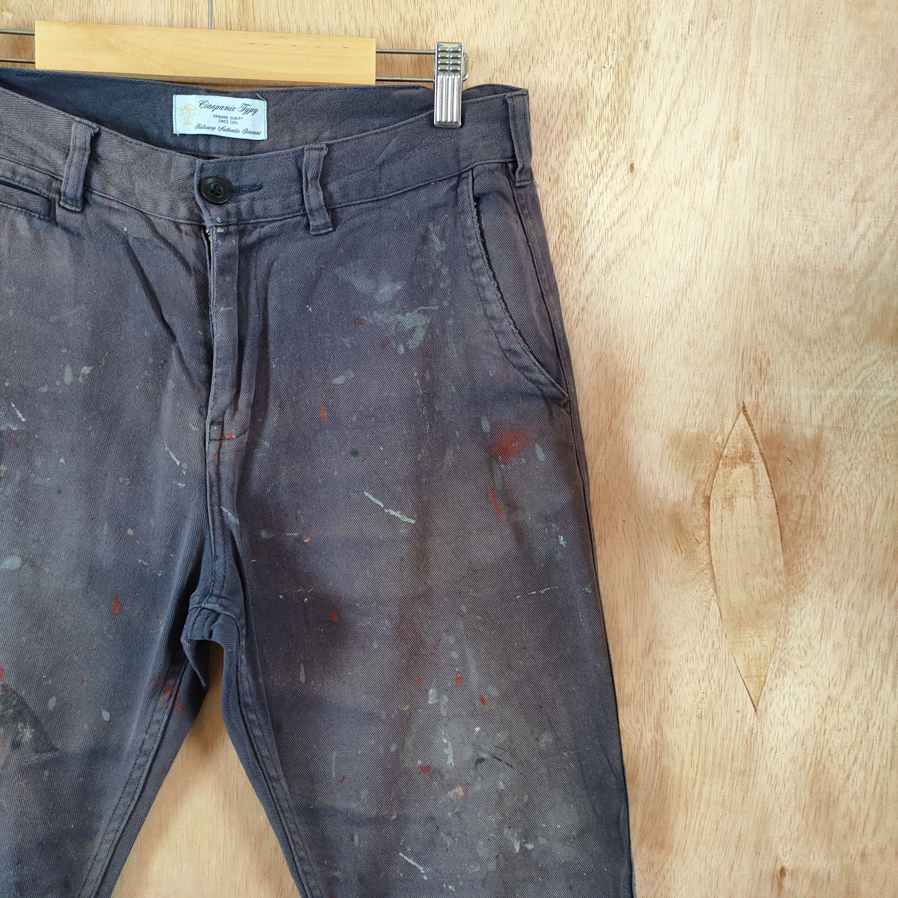 Japanese Brand JAPANESE BRAND FADED/PAINT WORKWEAR PANTS Size US 30 / EU 46 - 5 Thumbnail