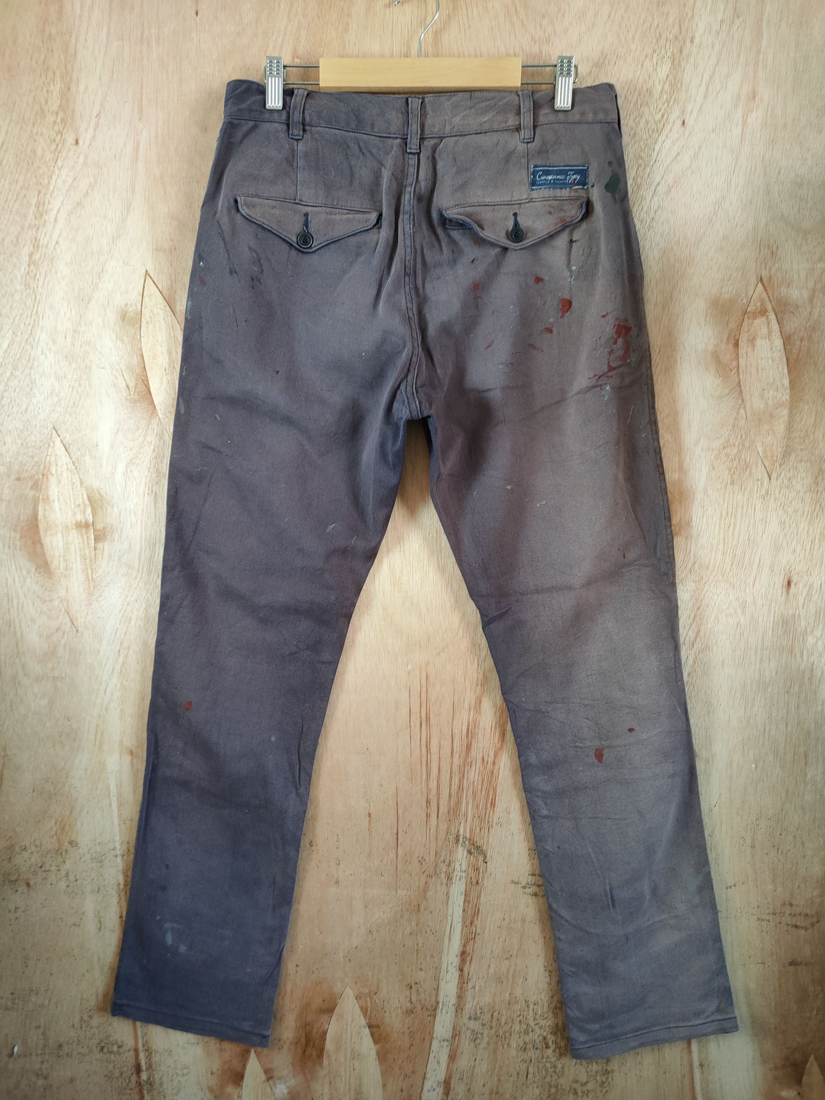 Japanese Brand JAPANESE BRAND FADED/PAINT WORKWEAR PANTS Size US 30 / EU 46 - 8 Thumbnail