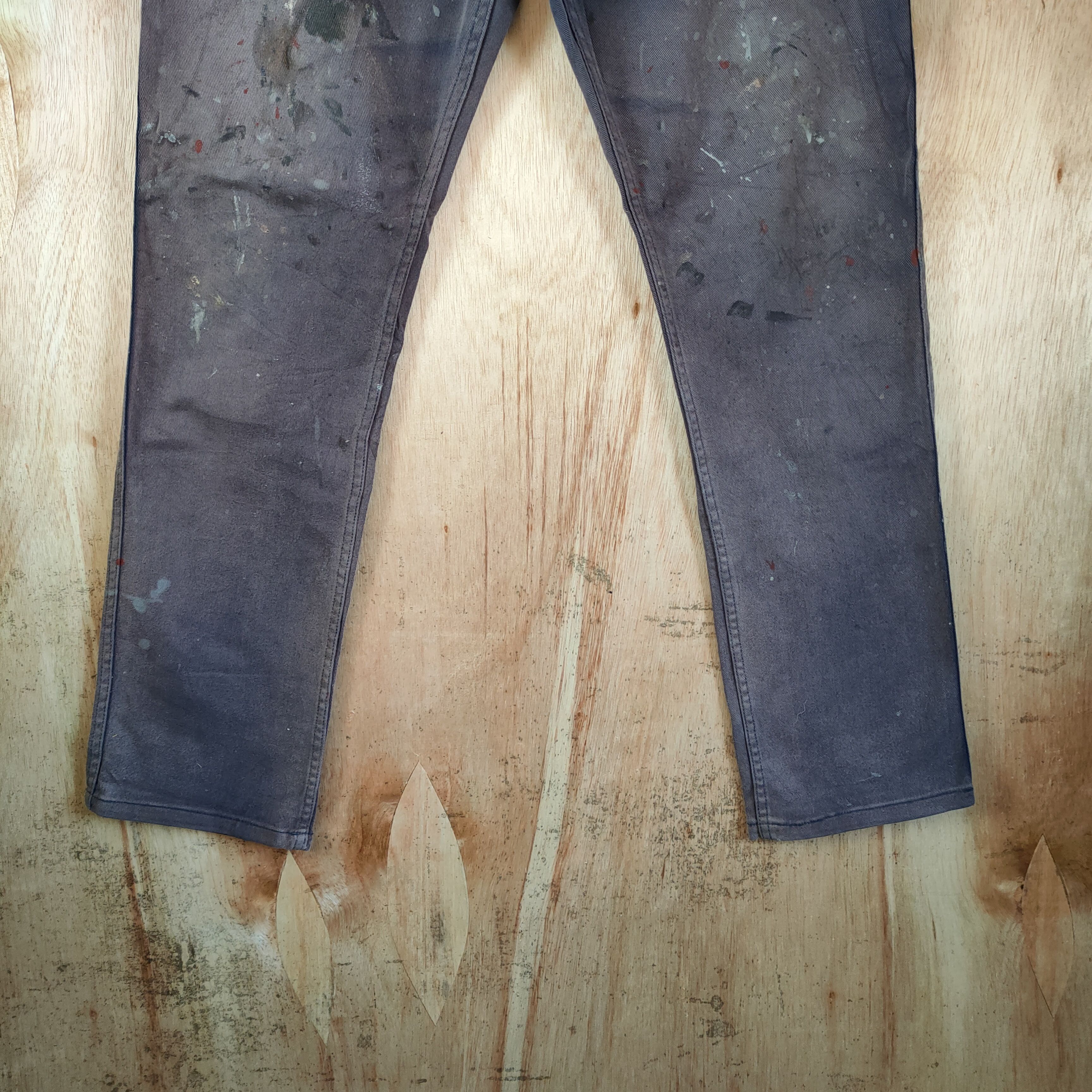 Japanese Brand JAPANESE BRAND FADED/PAINT WORKWEAR PANTS Size US 30 / EU 46 - 3 Thumbnail