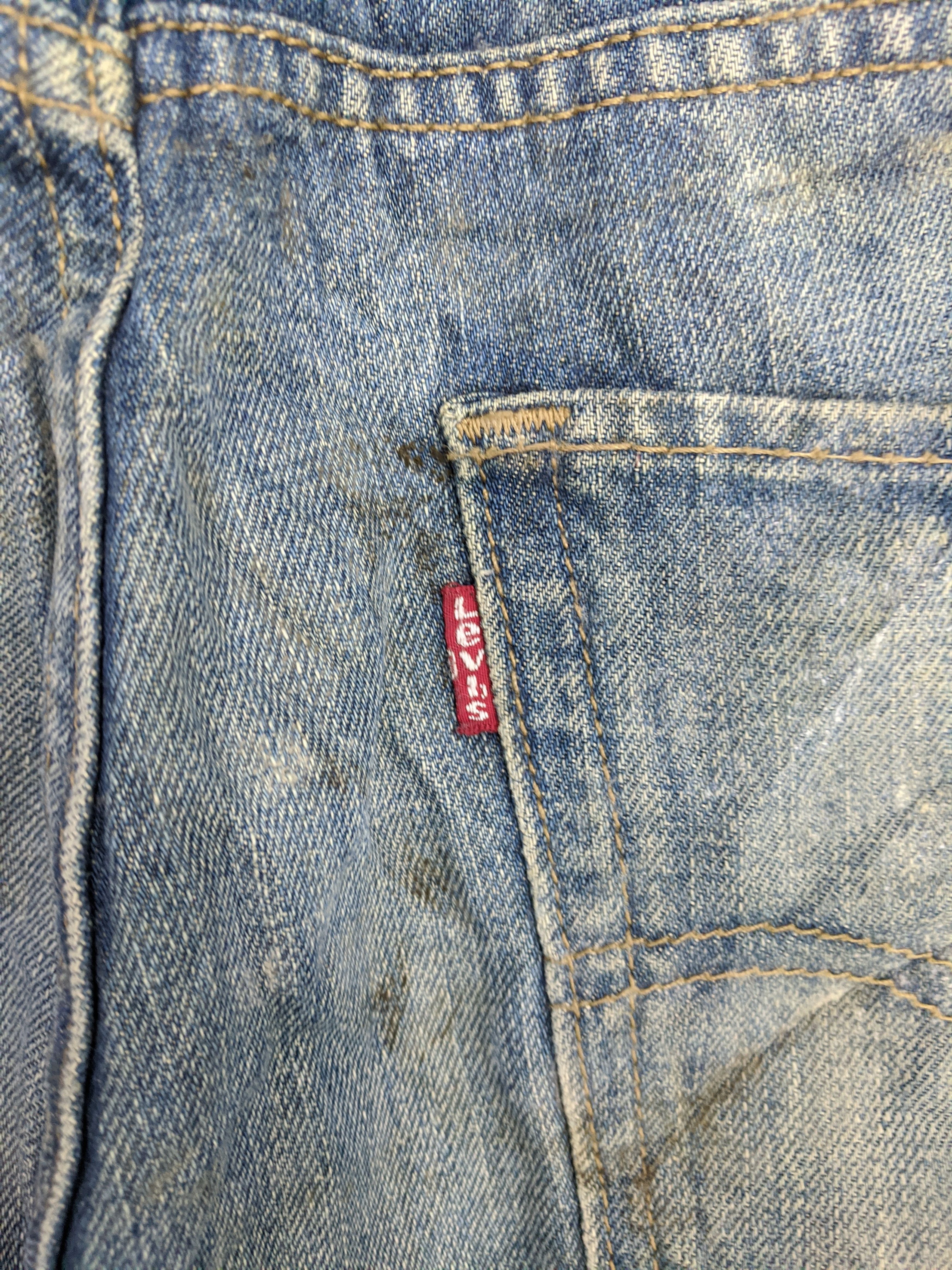 Levi's Vintage Levis 511 Skinny Distressed Jeans DP0750 Size US 33 - 13 Thumbnail