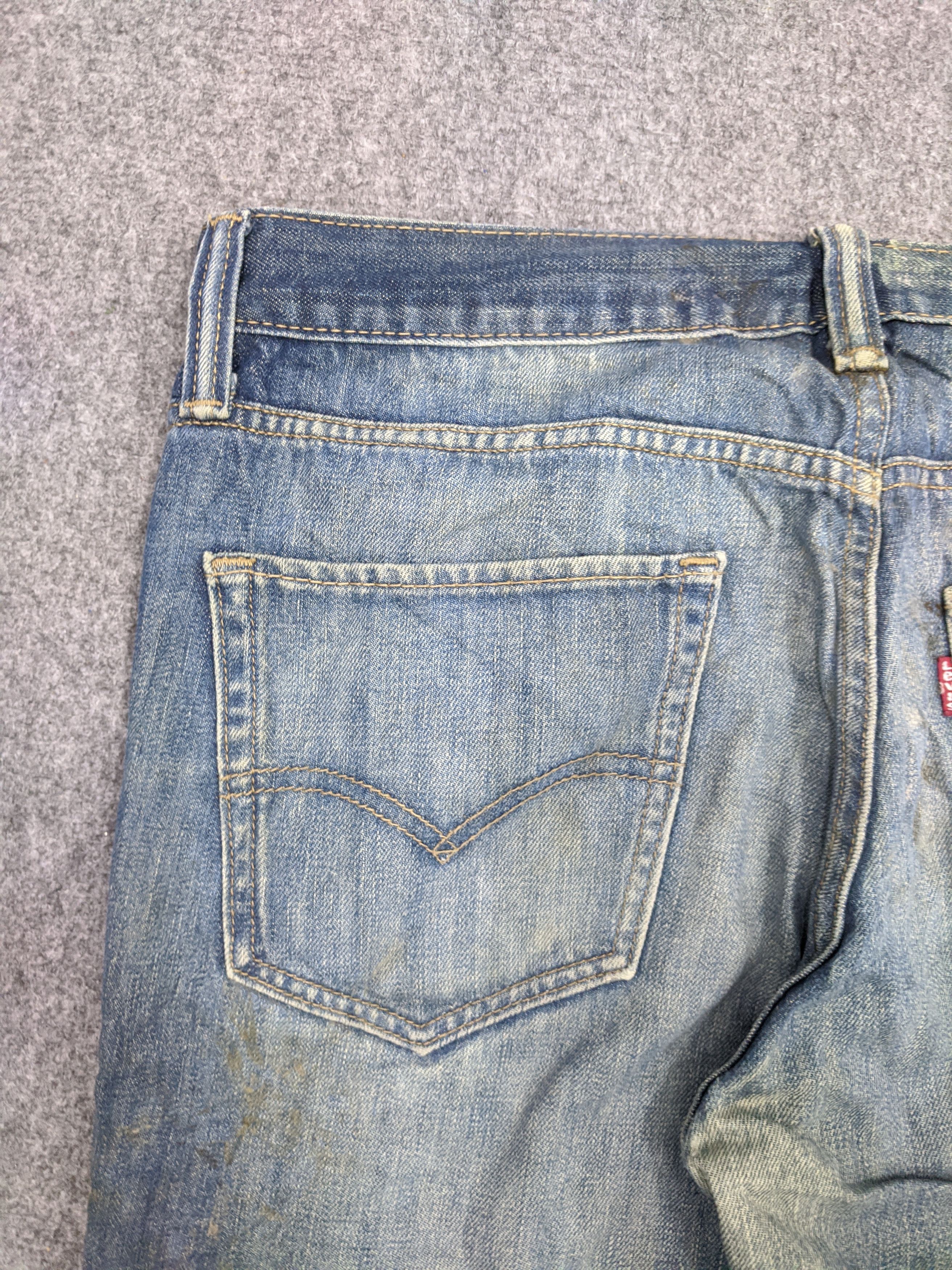Levi's Vintage Levis 511 Skinny Distressed Jeans DP0750 Size US 33 - 12 Thumbnail