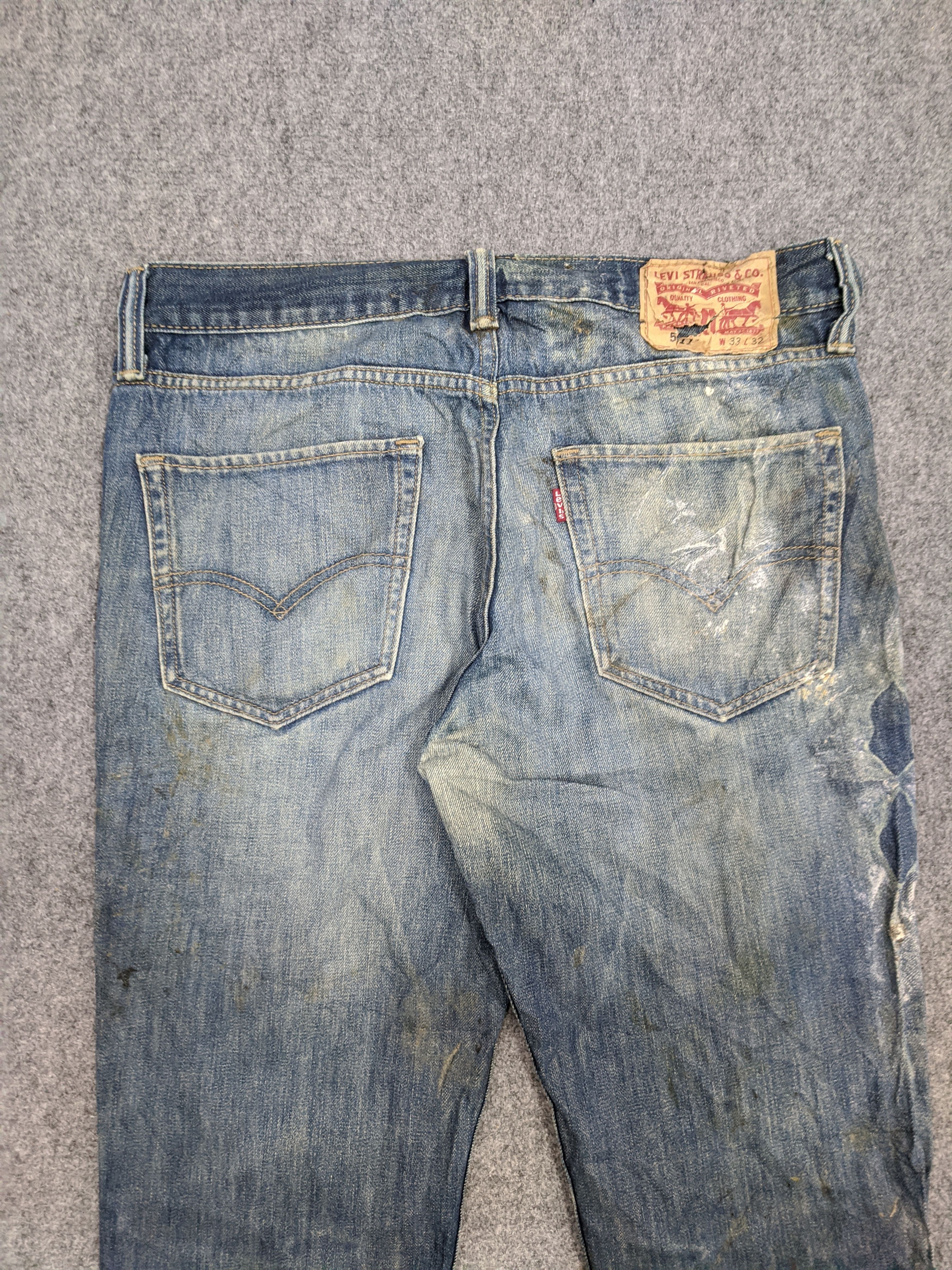 Levi's Vintage Levis 511 Skinny Distressed Jeans DP0750 Size US 33 - 4 Thumbnail