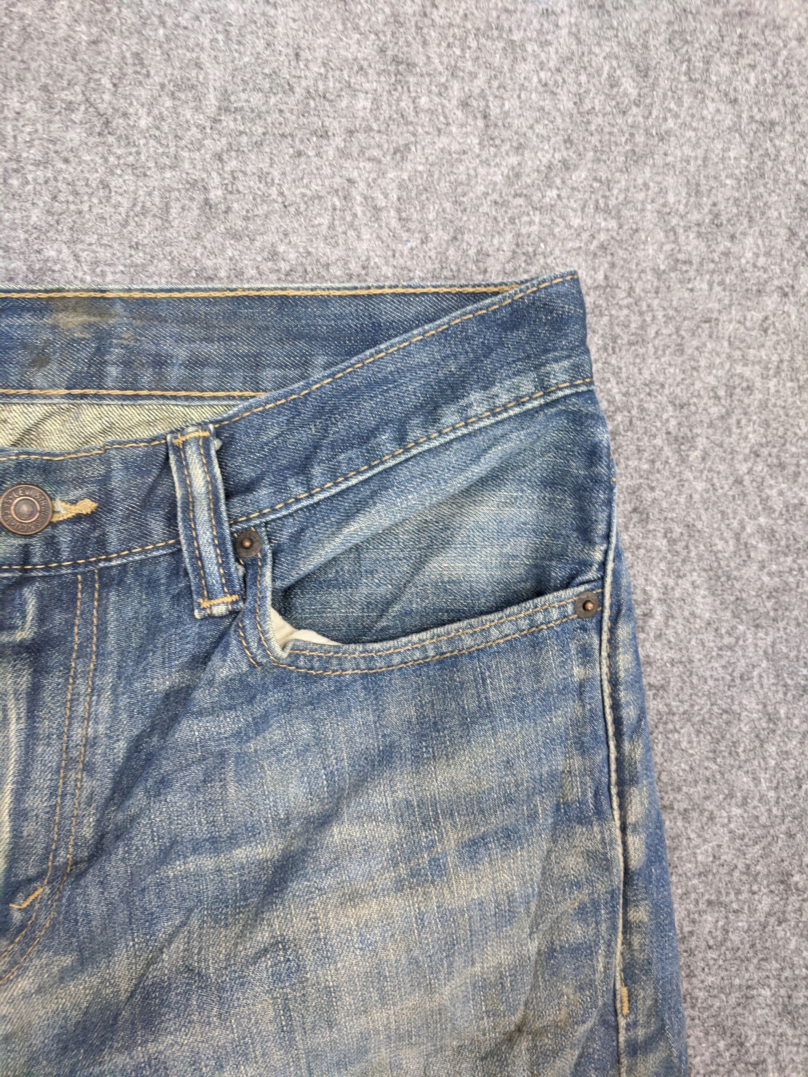 Levi's Vintage Levis 511 Skinny Distressed Jeans DP0750 Size US 33 - 7 Thumbnail