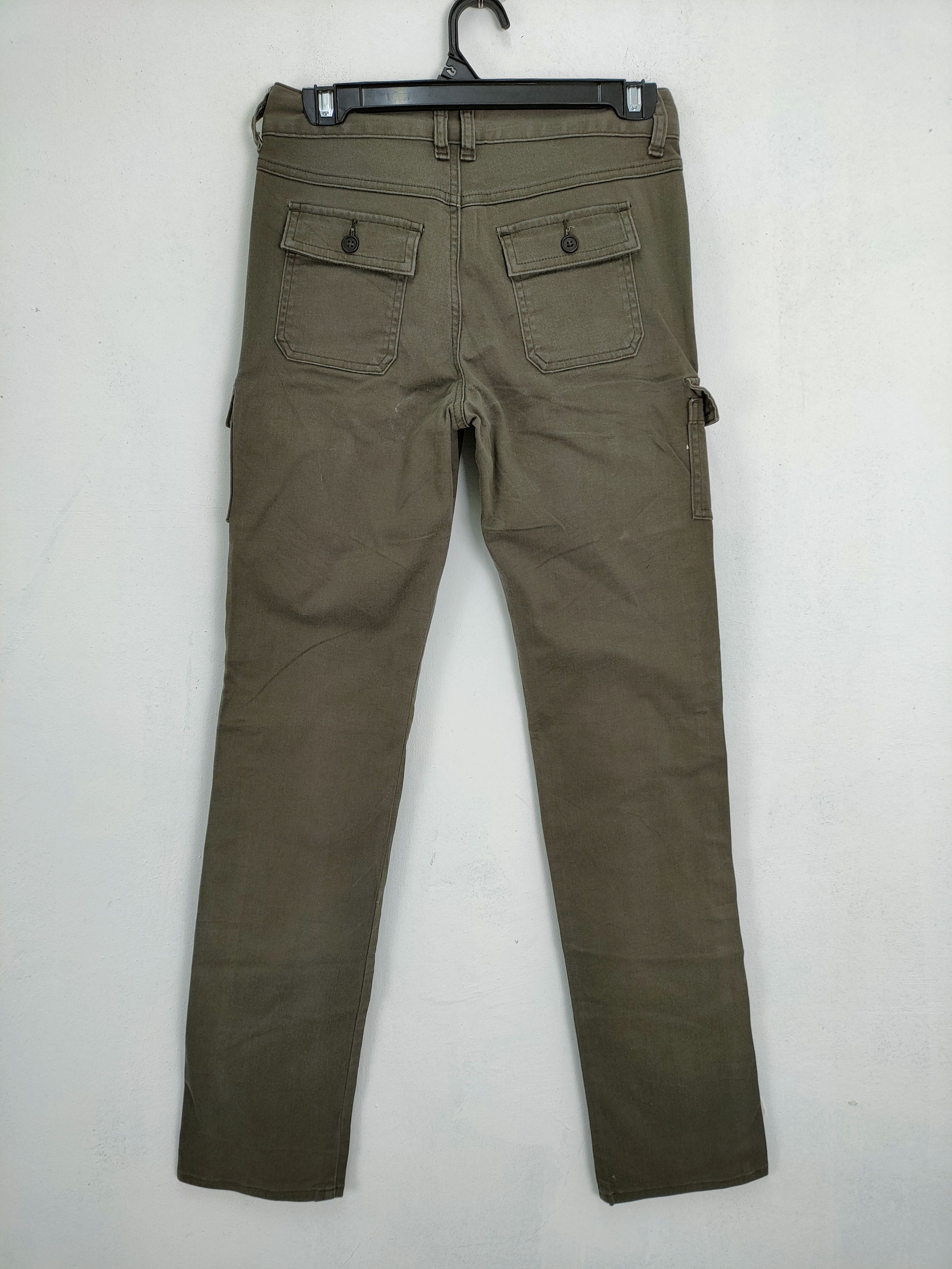 Japanese Brand VINTAGE JAPANESE BRAND CARGO PANTS SKINNY STYLE Size US 26 / EU 42 - 7 Thumbnail
