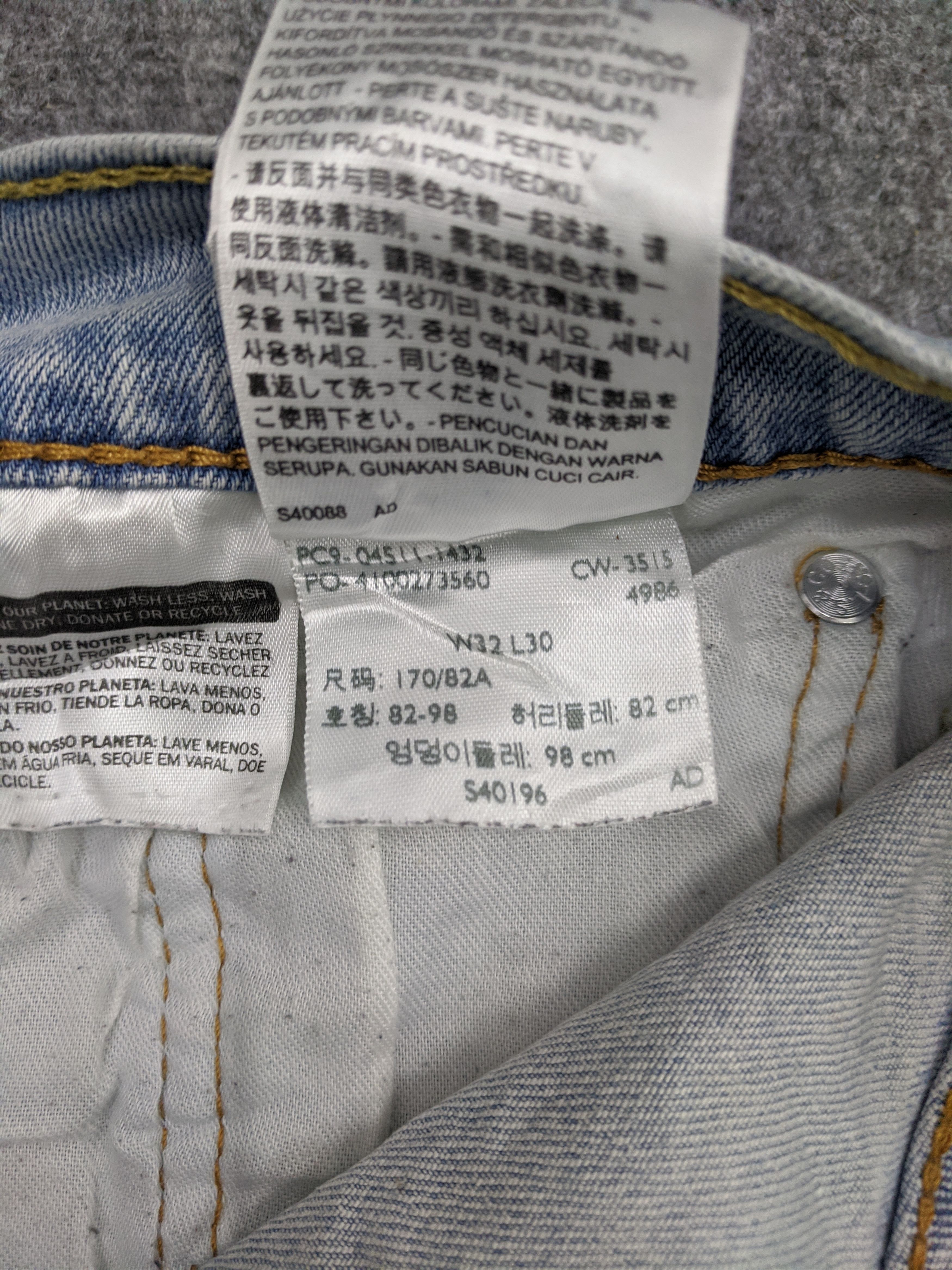Levi's Vintage Levis Jeans DP0764 Size US 33 - 6 Thumbnail