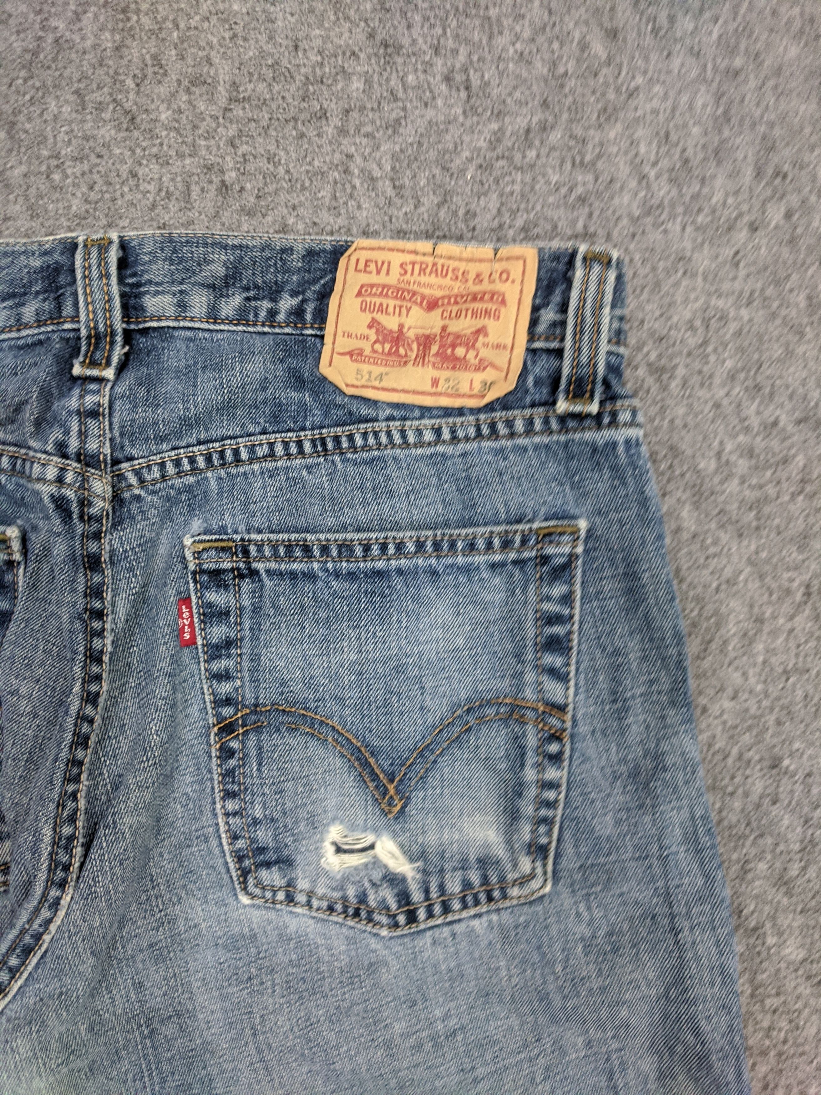 Levi's Vintage Levis 514 Jeans DP0901 Size US 33 - 14 Thumbnail