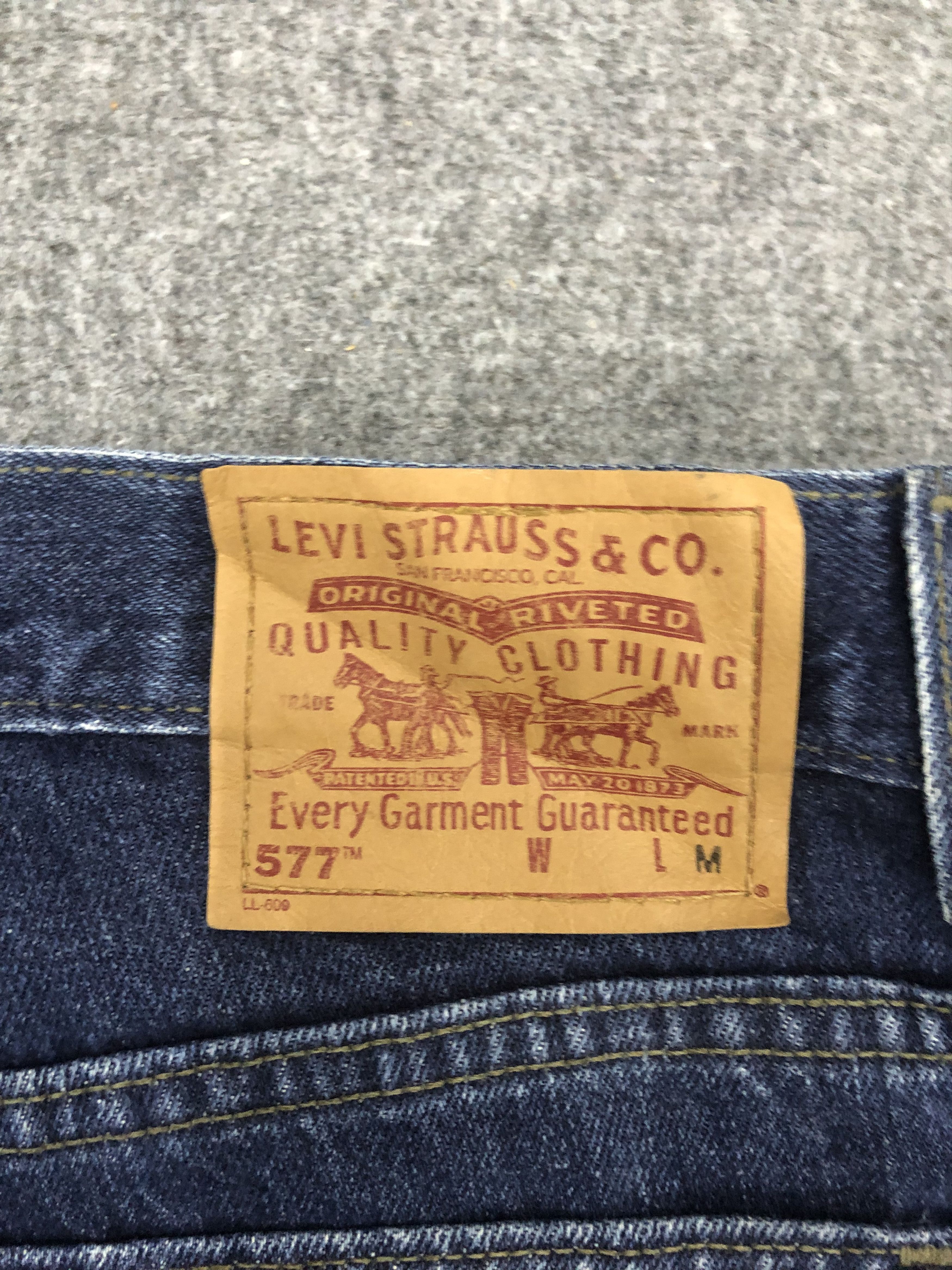Levi's Vintage Levis 577 Jeans DP1039 Size US 33 - 5 Thumbnail