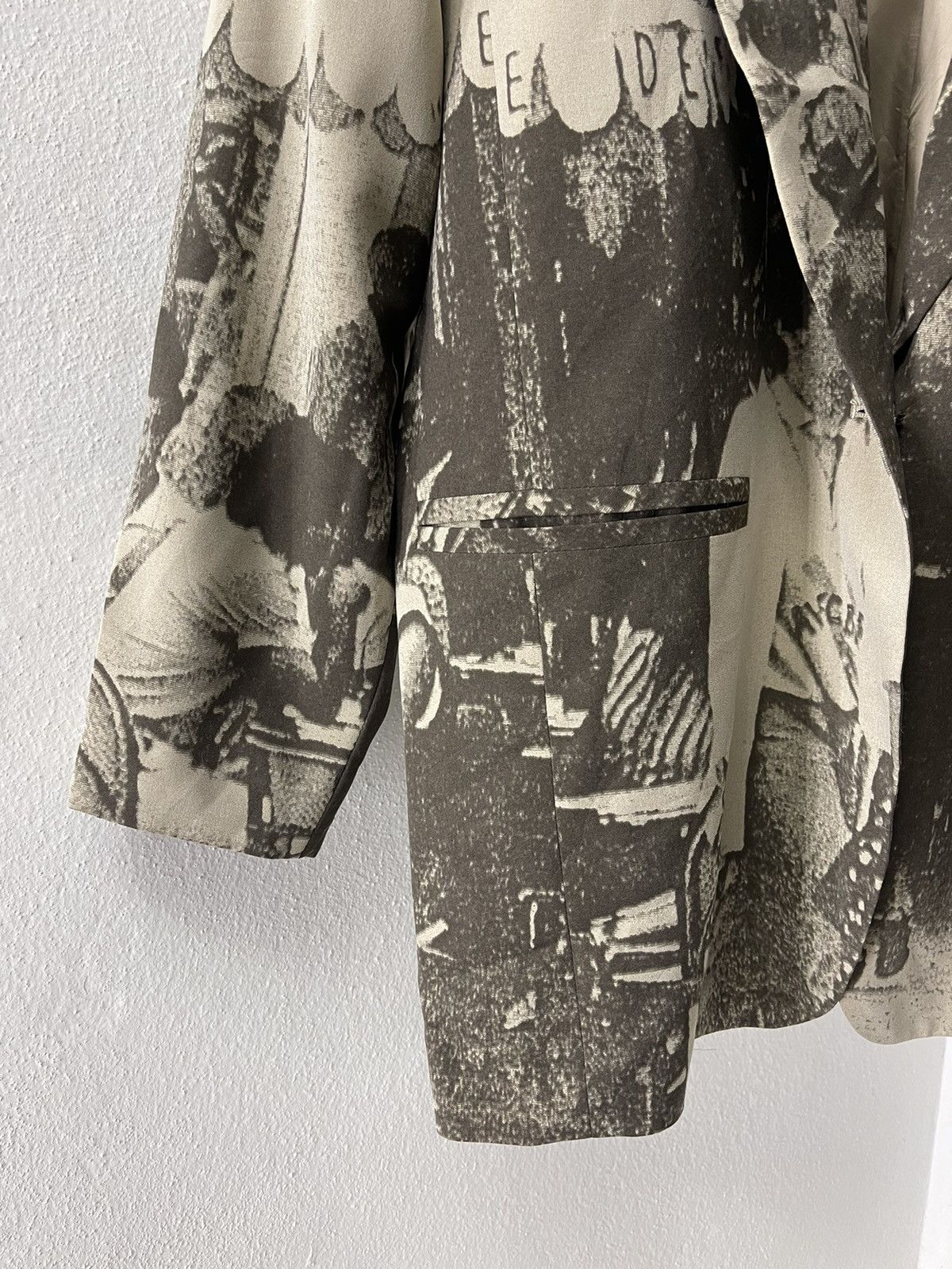 Japanese Brand RARE!!! VINTAGE DEAUVILLE FRANCE LUXURY ART PRINTED JACKET Size US L / EU 52-54 / 3 - 6 Thumbnail