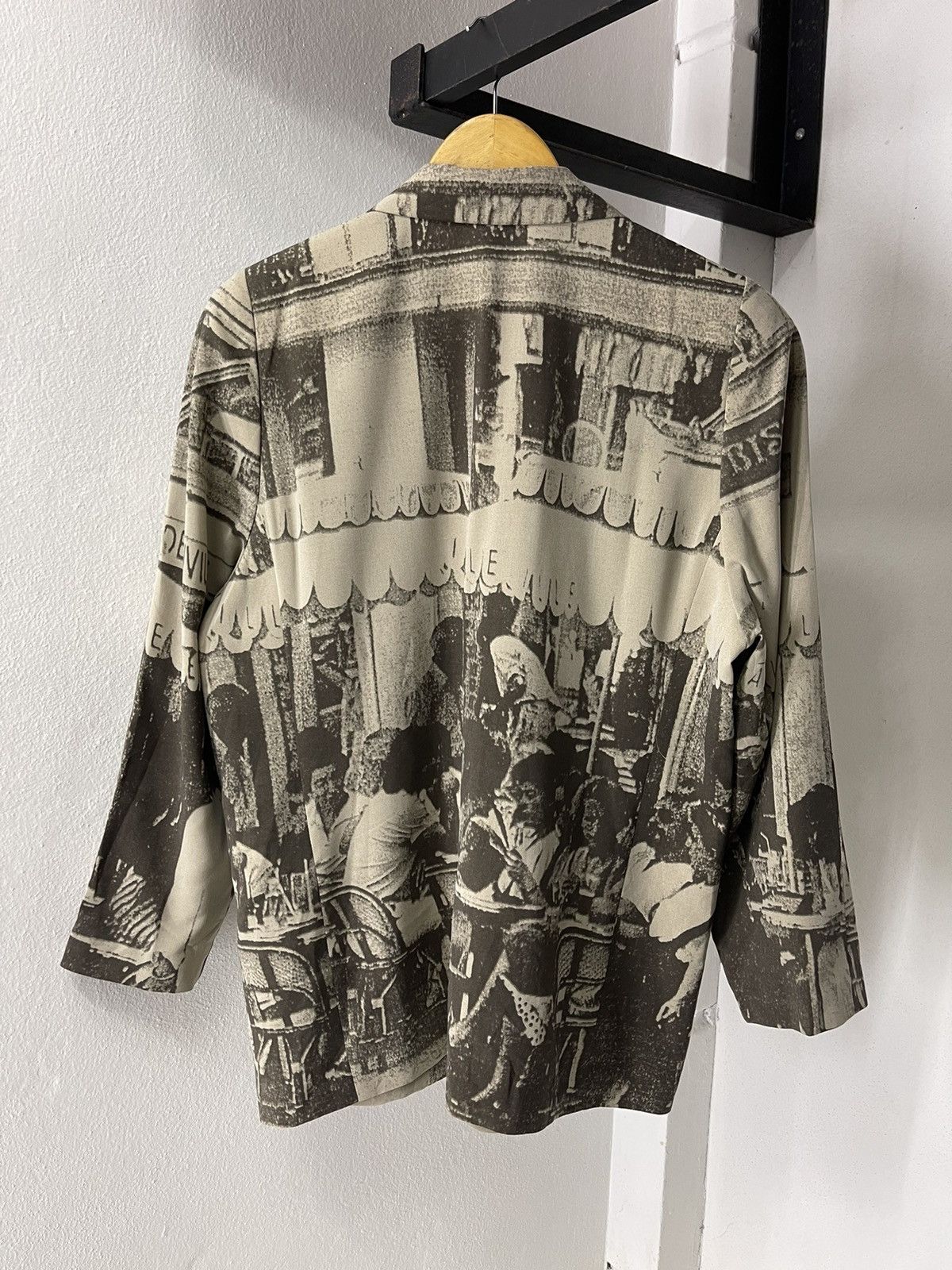 Japanese Brand RARE!!! VINTAGE DEAUVILLE FRANCE LUXURY ART PRINTED JACKET Size US L / EU 52-54 / 3 - 5 Thumbnail