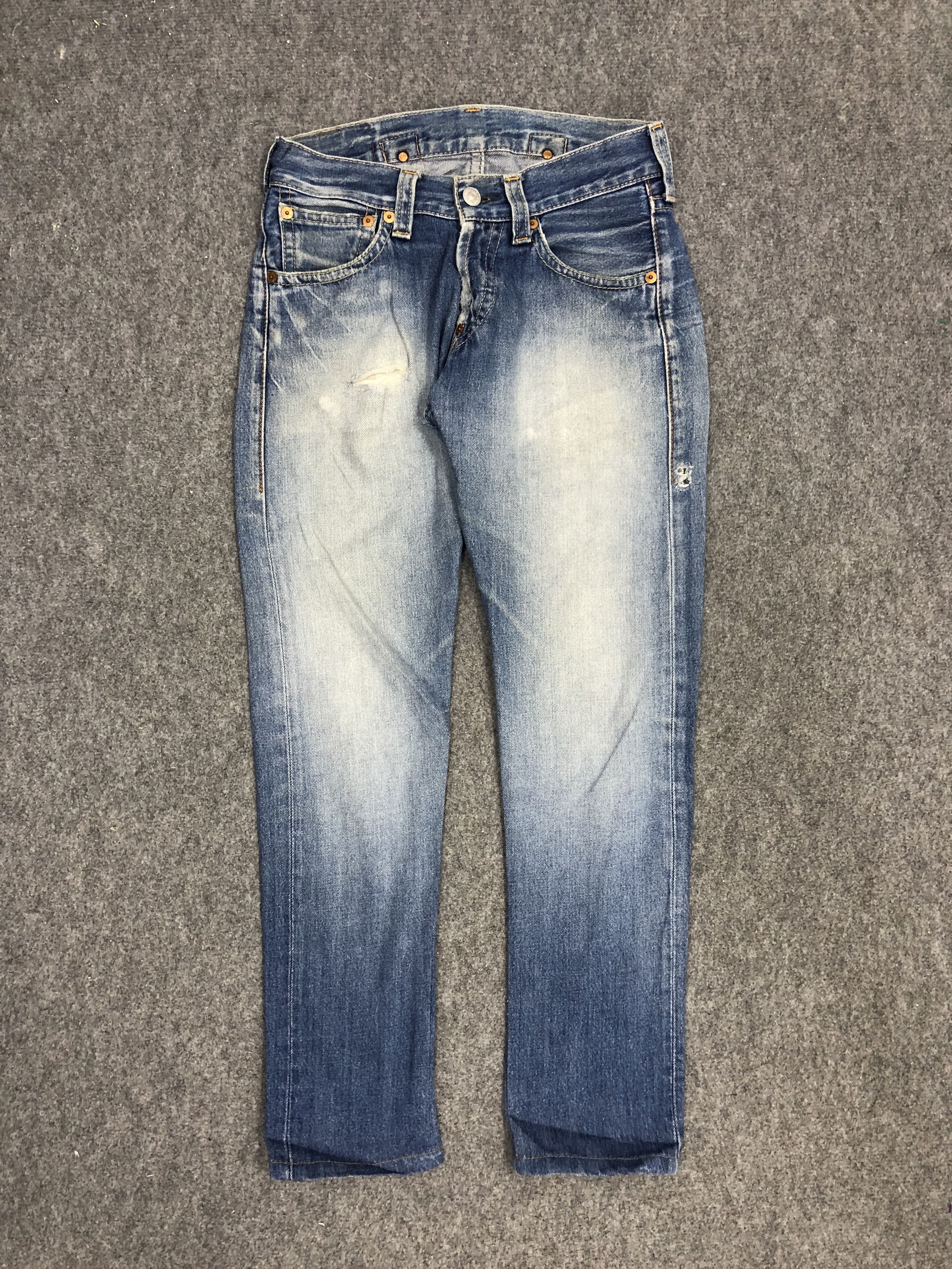 Levi's Vintage Levis 902 Light Wash Jeans DP1261 Size US 33 - 1 Thumbnail