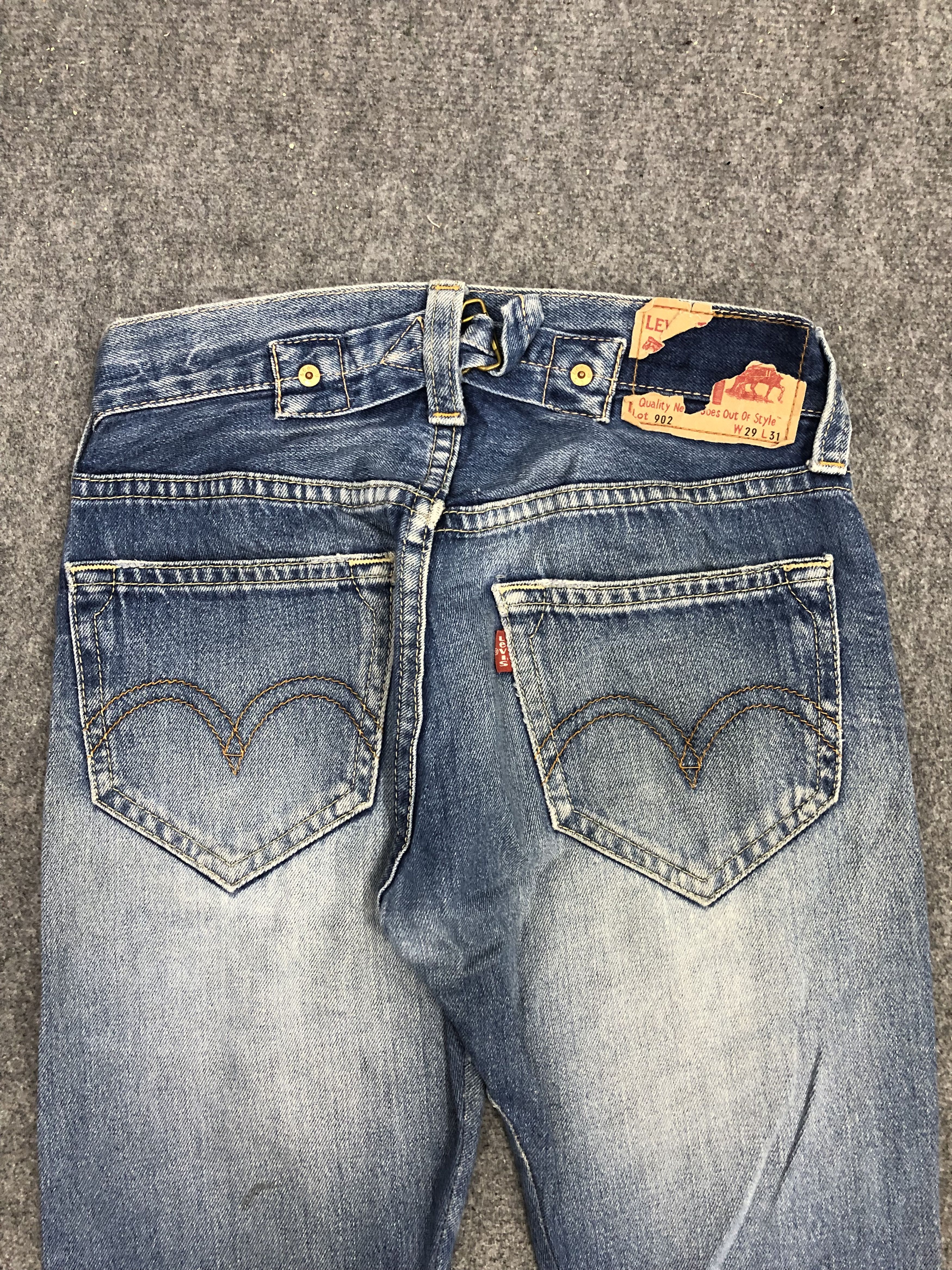 Levi's Vintage Levis 902 Light Wash Jeans DP1261 Size US 33 - 4 Thumbnail
