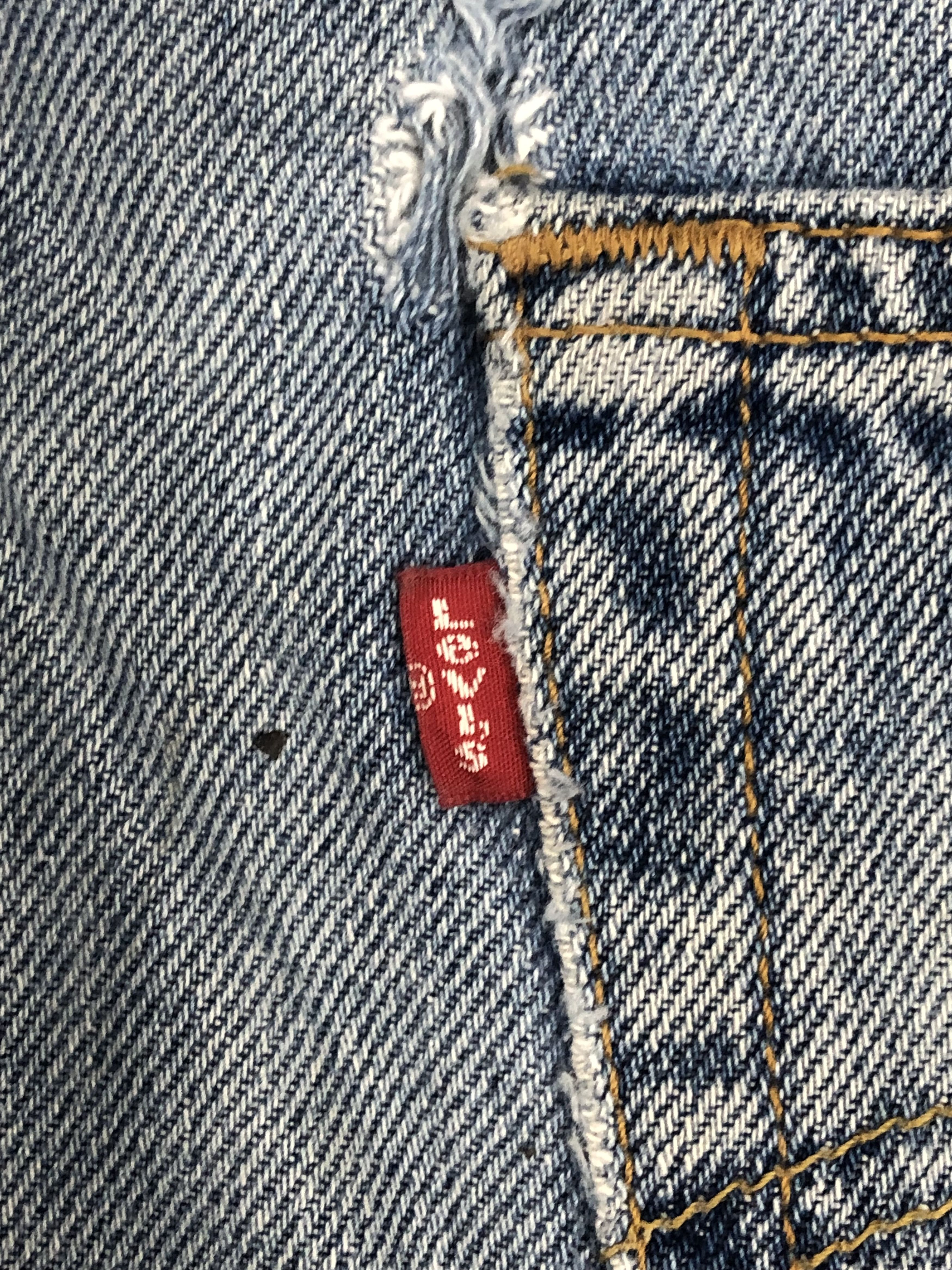 Levi's × Vintage Vintage 90s Levis 505 Faded Blue Jeans DP1548 Size US 33 - 8 Thumbnail