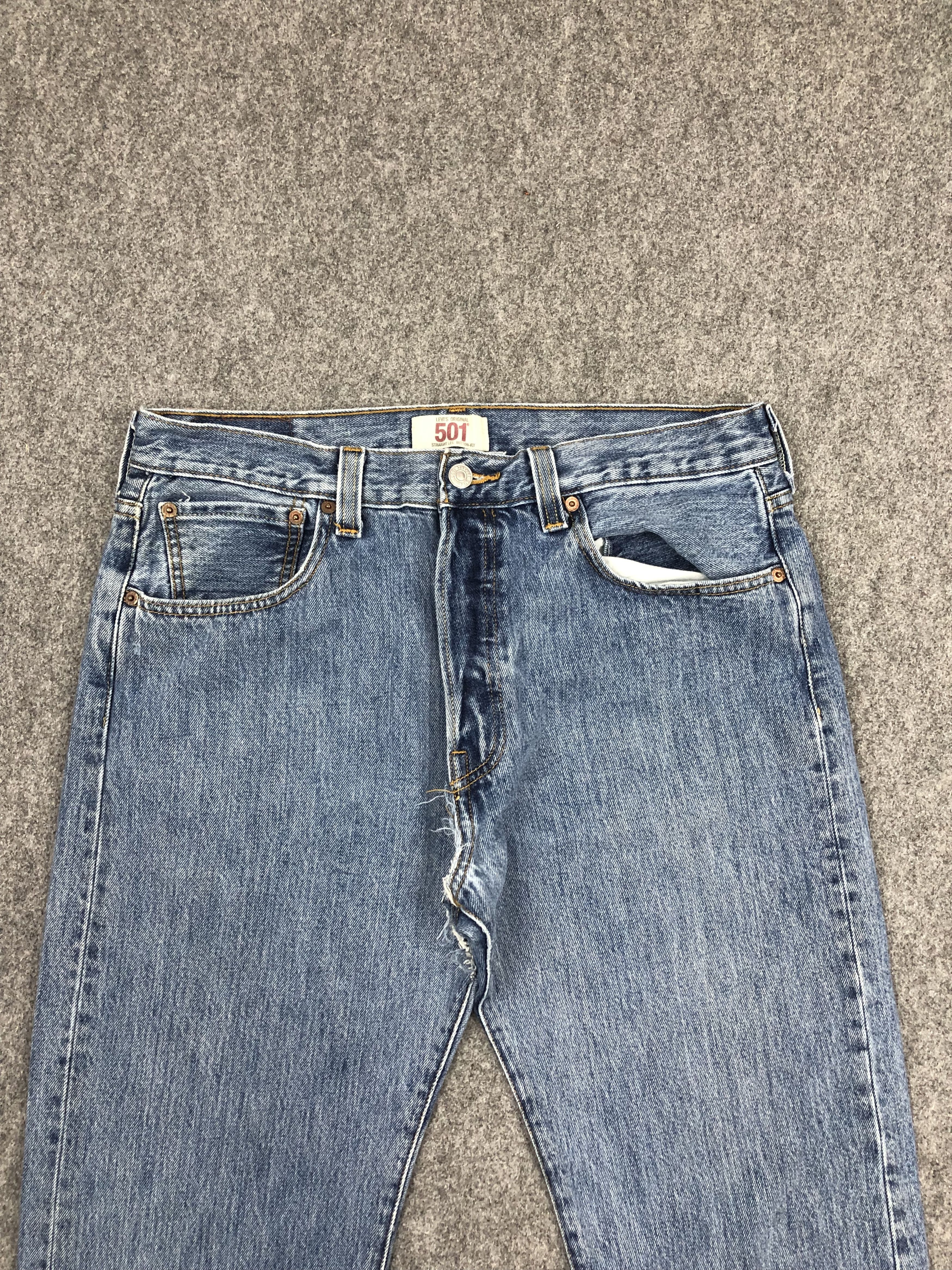 Levi's Vintage Levis 501 Jeans DP1563 Size US 33 - 2 Thumbnail