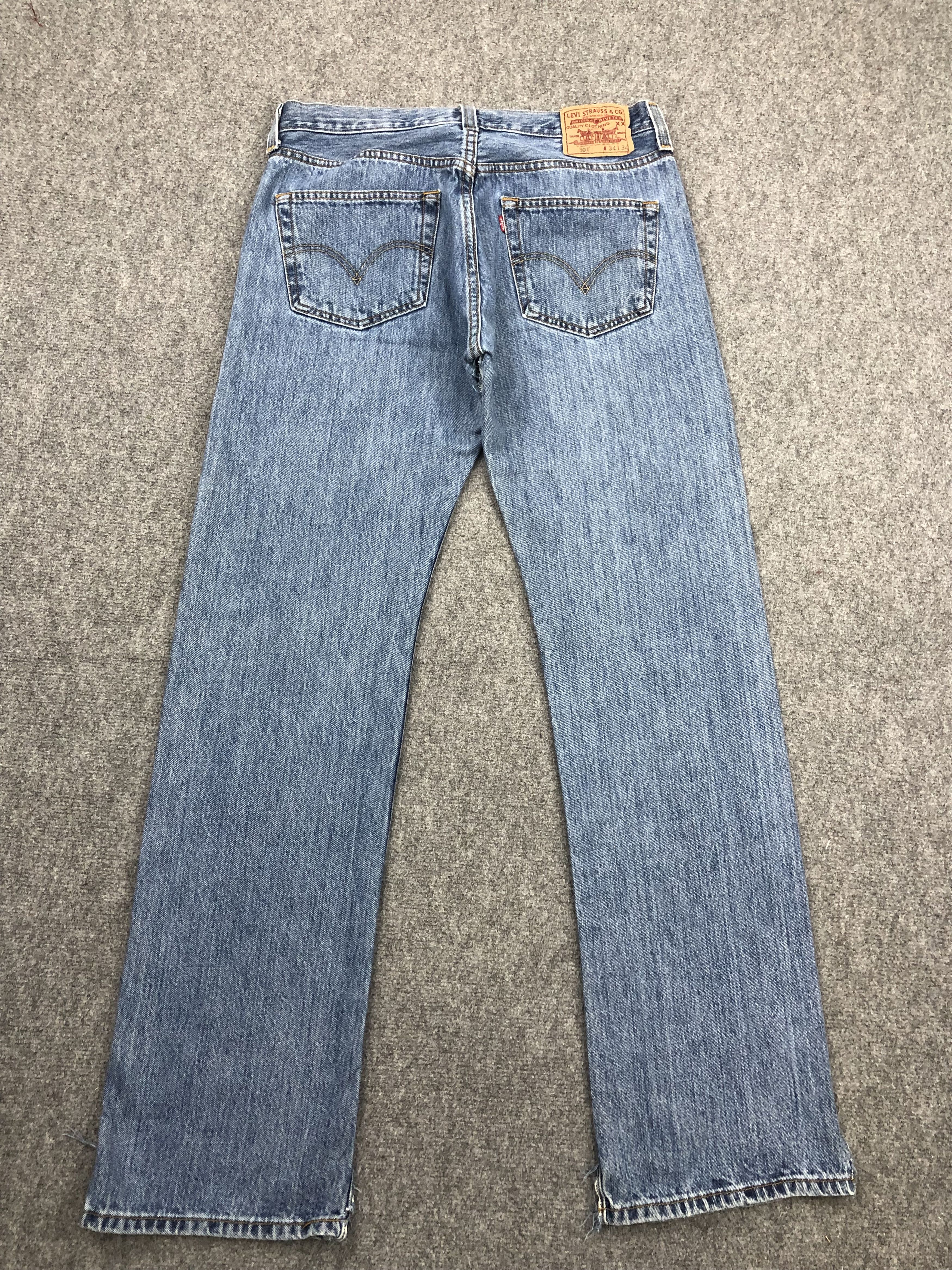 Levi's Vintage Levis 501 Jeans DP1563 Size US 33 - 3 Thumbnail