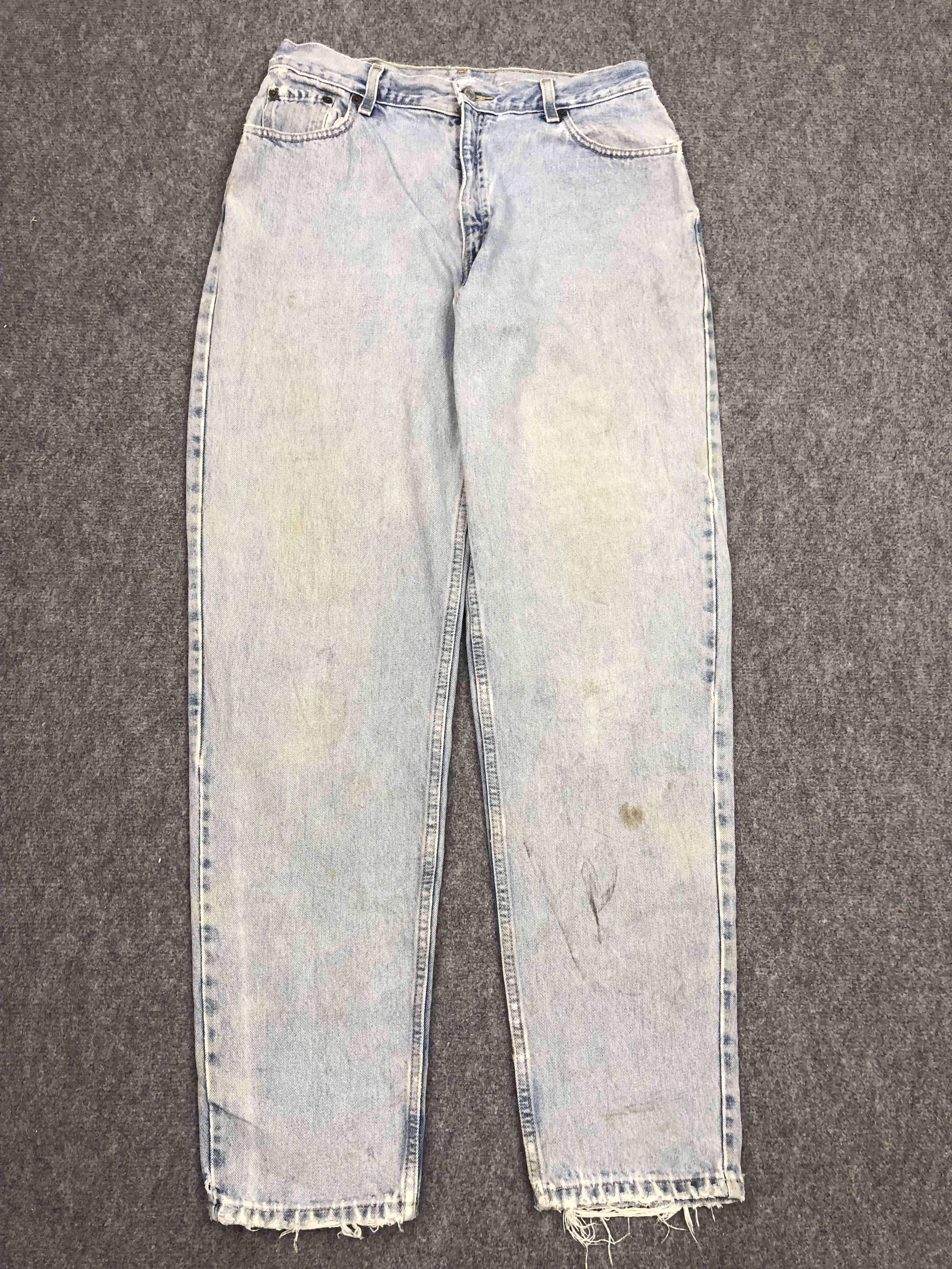 Levi's Vintage 90s Levis 550 Jeans Lightwash DP0517 Size US 33 - 1 Thumbnail