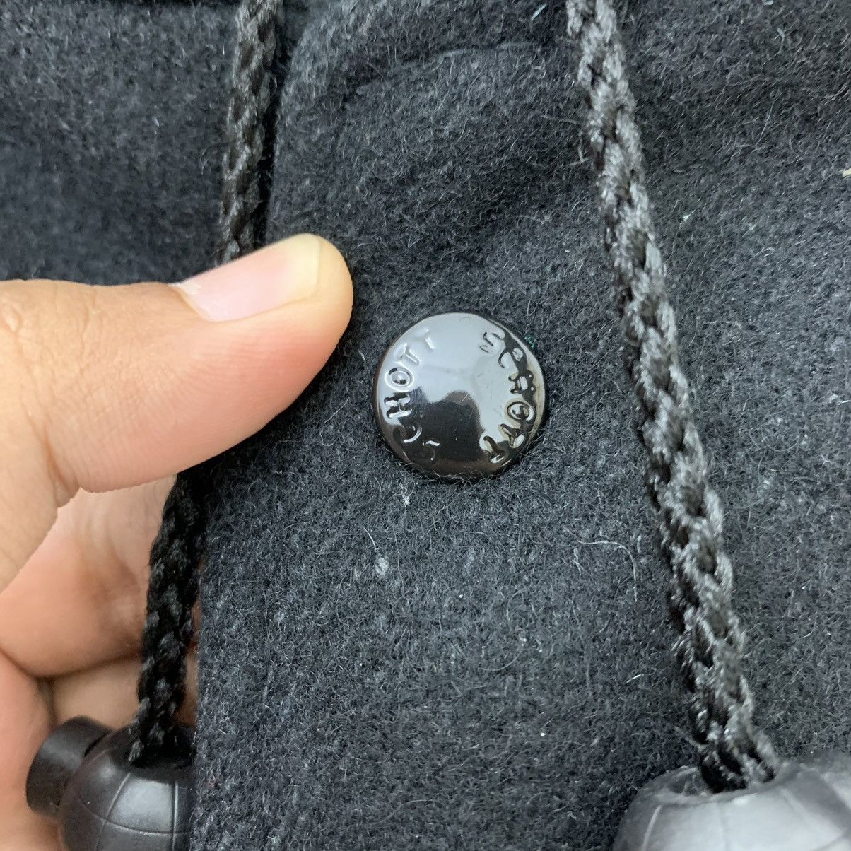 Schott × Vintage Black Schott NYC Fleece Sherpa Lining Hoodie Jacket Size US M / EU 48-50 / 2 - 5 Thumbnail