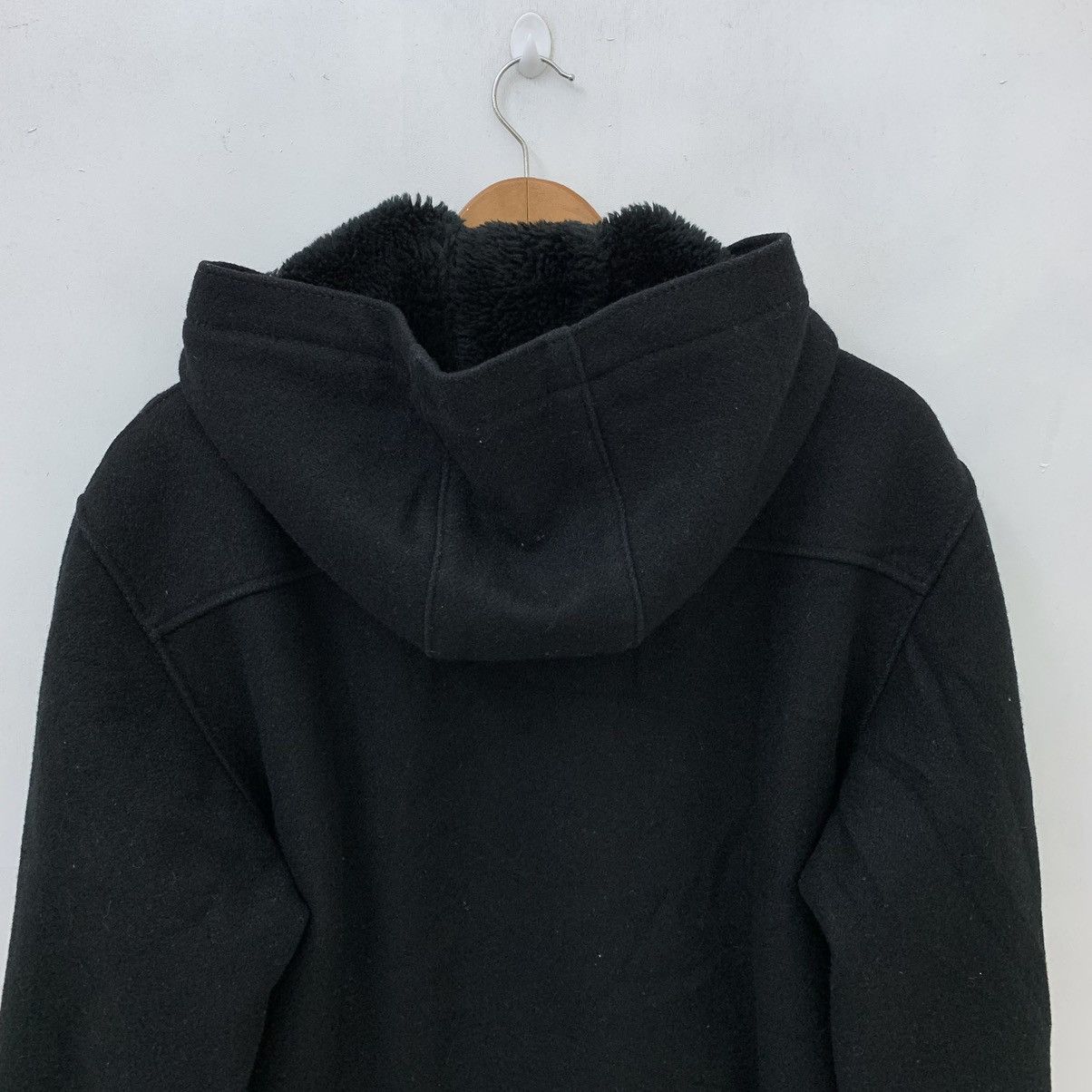 Schott × Vintage Black Schott NYC Fleece Sherpa Lining Hoodie Jacket Size US M / EU 48-50 / 2 - 10 Thumbnail