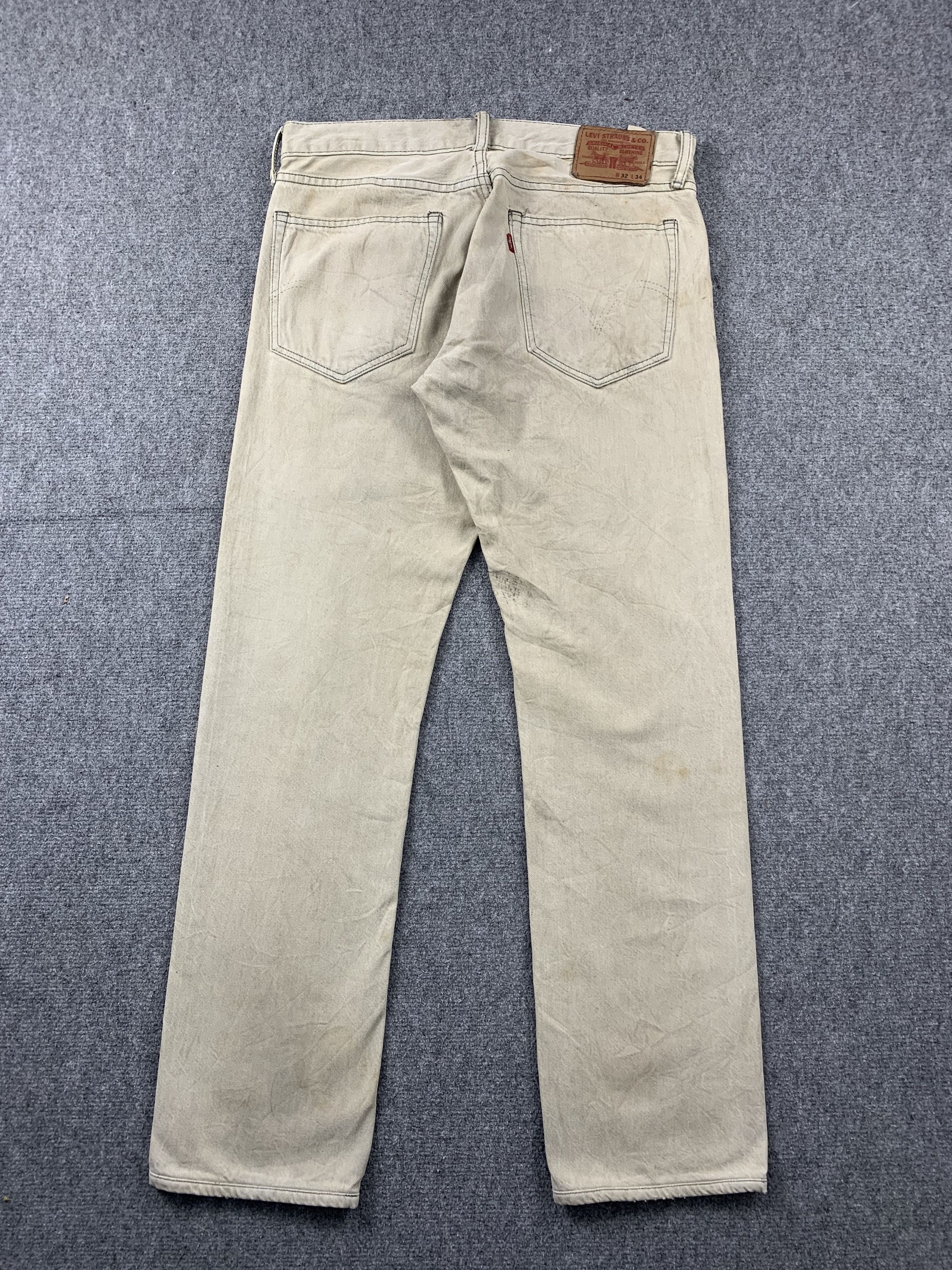 Levi's Vintage Levis Faded Jeans DP2033 Size US 33 - 3 Thumbnail