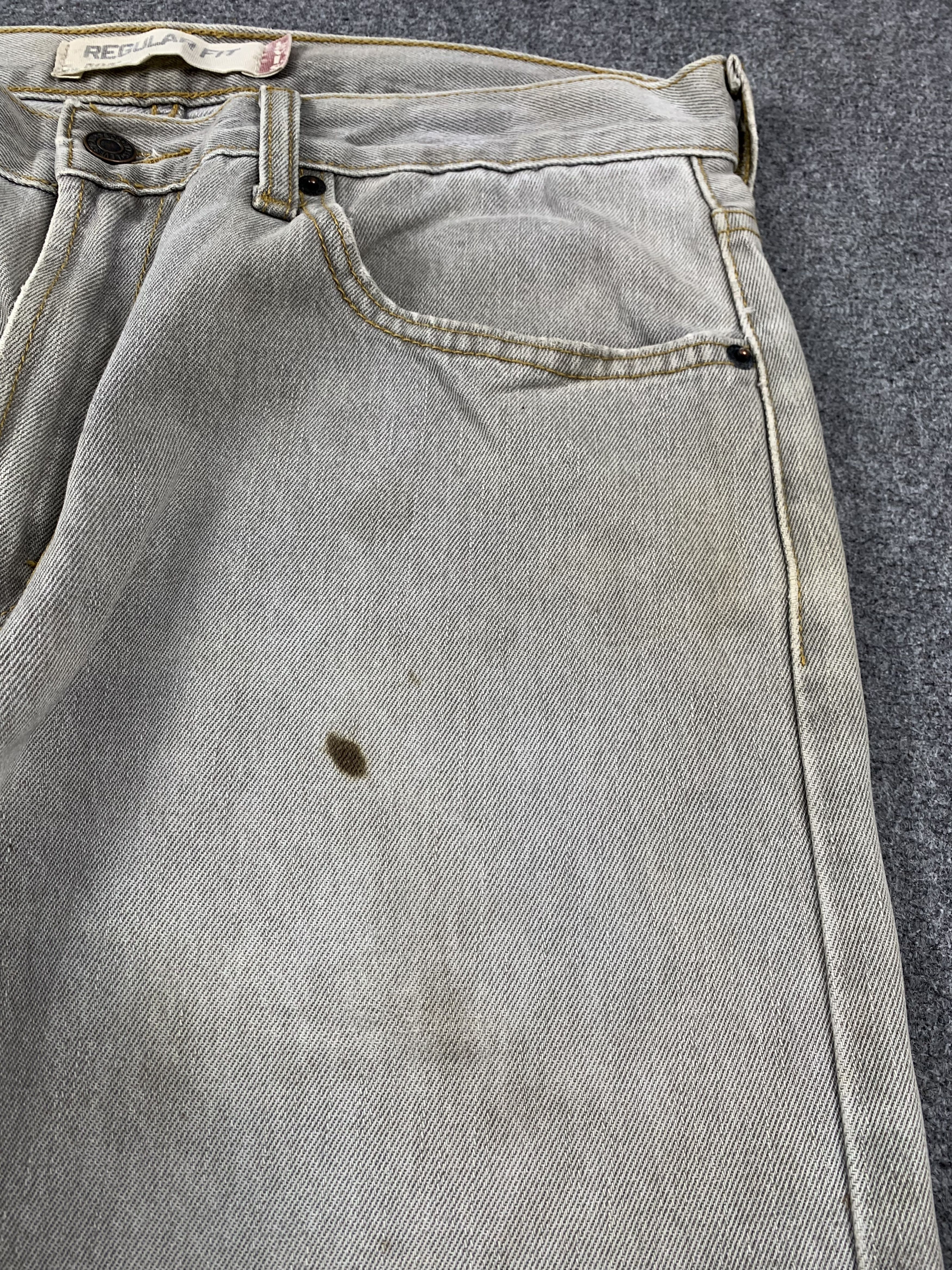 Levi's Vintage Levis 505 Faded Black Jeans DP2034 Size US 33 - 11 Thumbnail