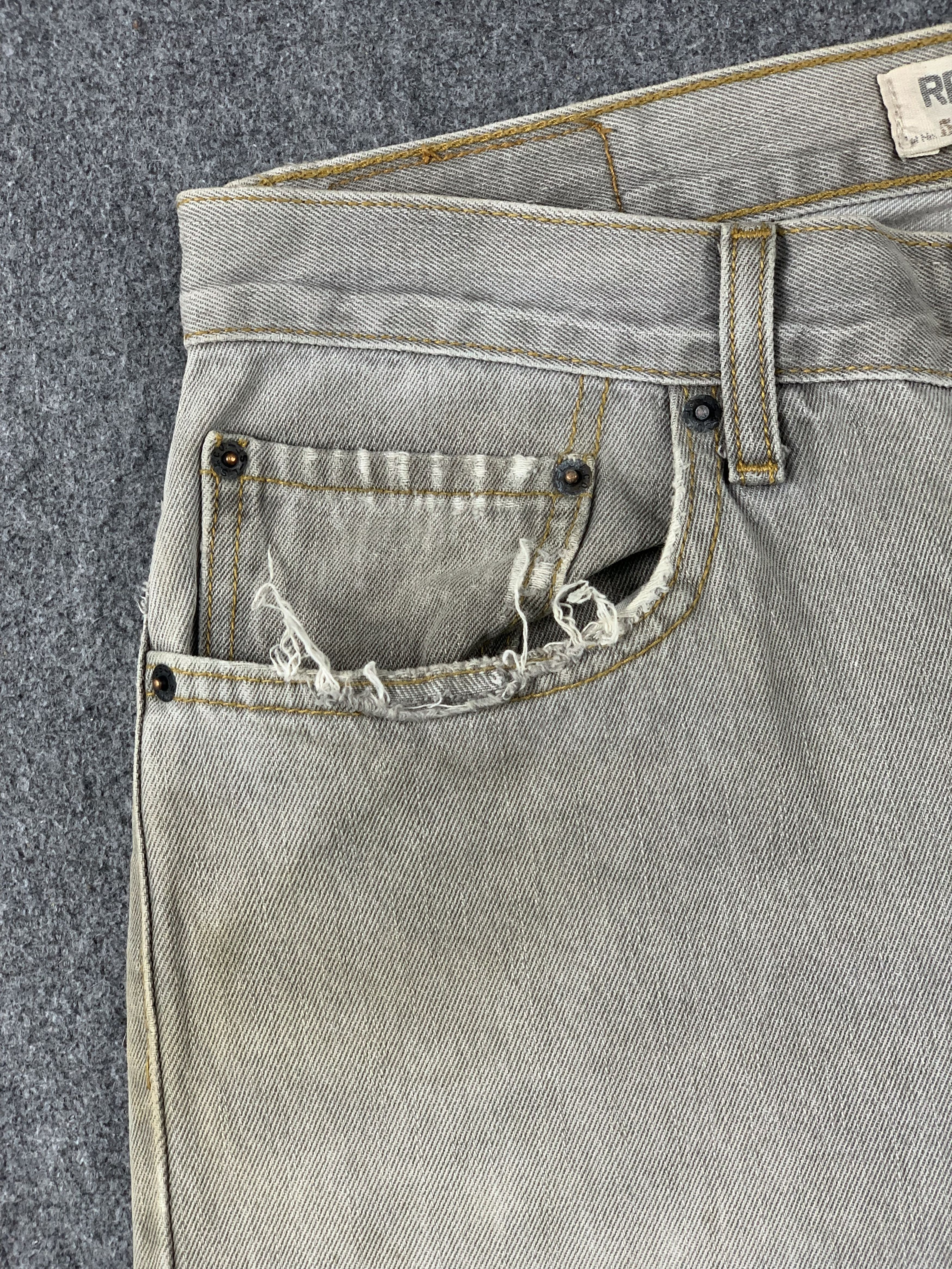 Levi's Vintage Levis 505 Faded Black Jeans DP2034 Size US 33 - 10 Thumbnail