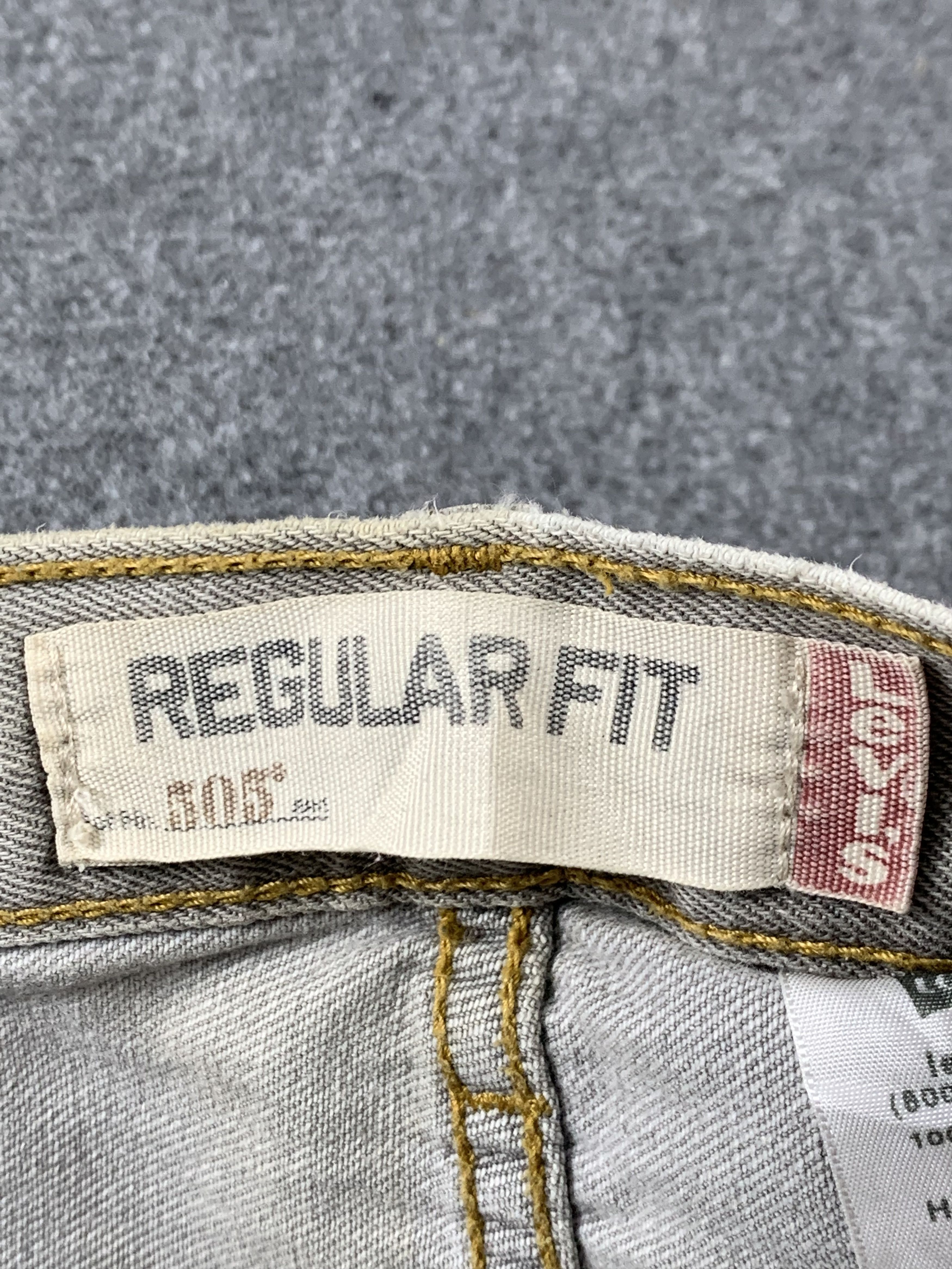 Levi's Vintage Levis 505 Faded Black Jeans DP2034 Size US 33 - 9 Thumbnail