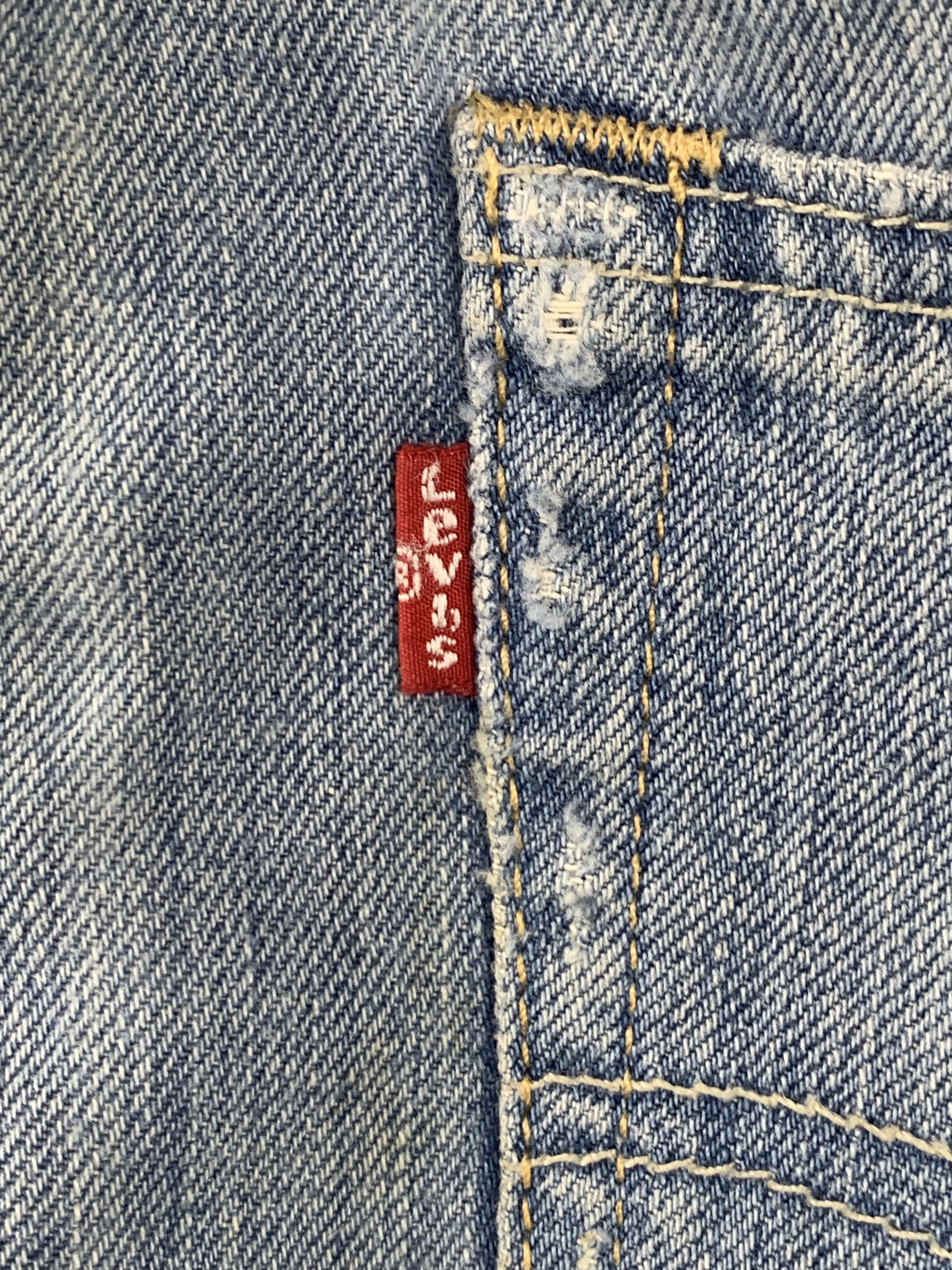 Levi's Vintage Levis 504 Light Wash Jeans DP2041 Size US 33 - 6 Thumbnail