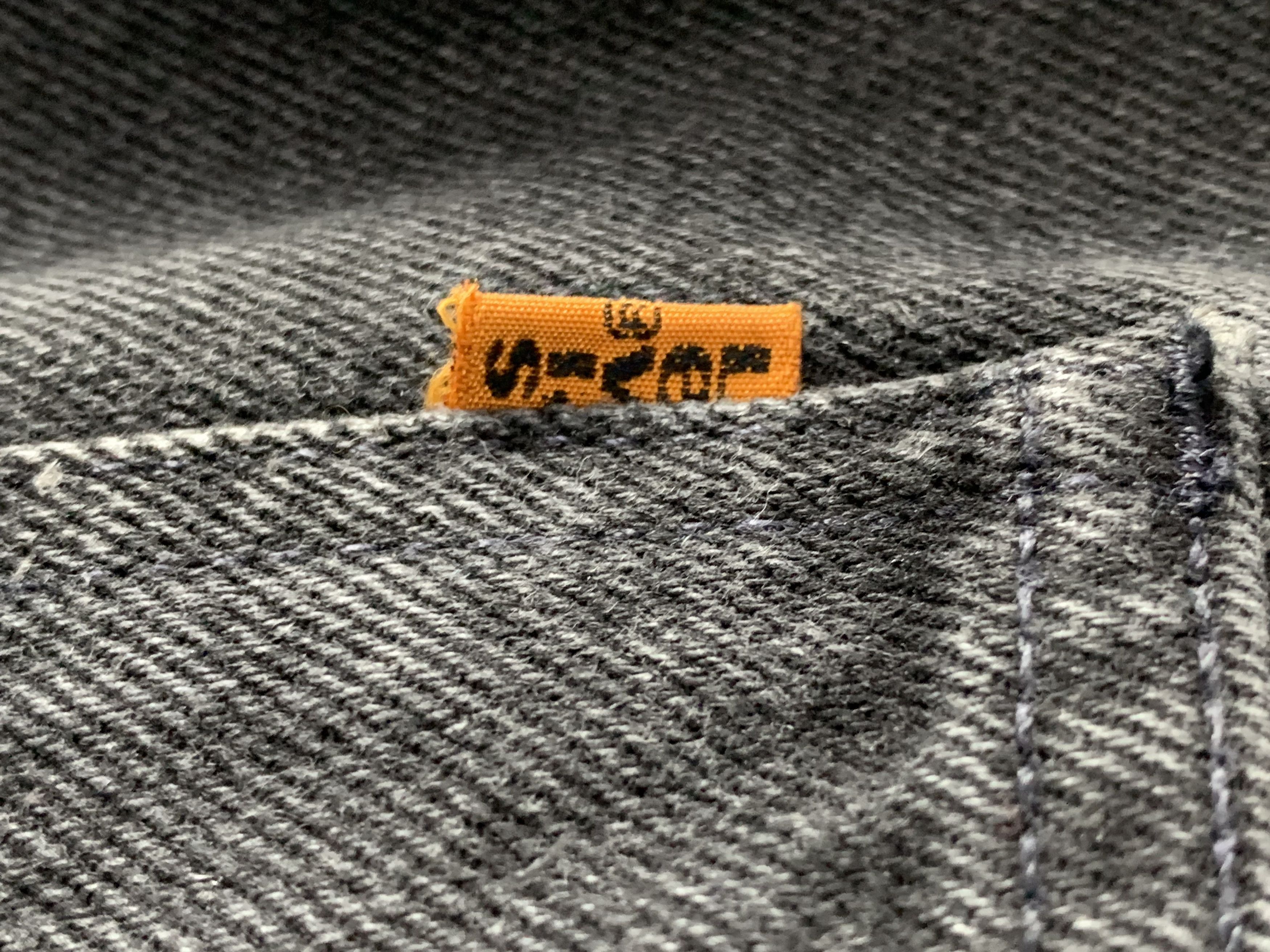 Levi's Vintage 90s Levis 550 Orange Tab Faded Black Jeans DP2128 Size US 33 - 14 Thumbnail