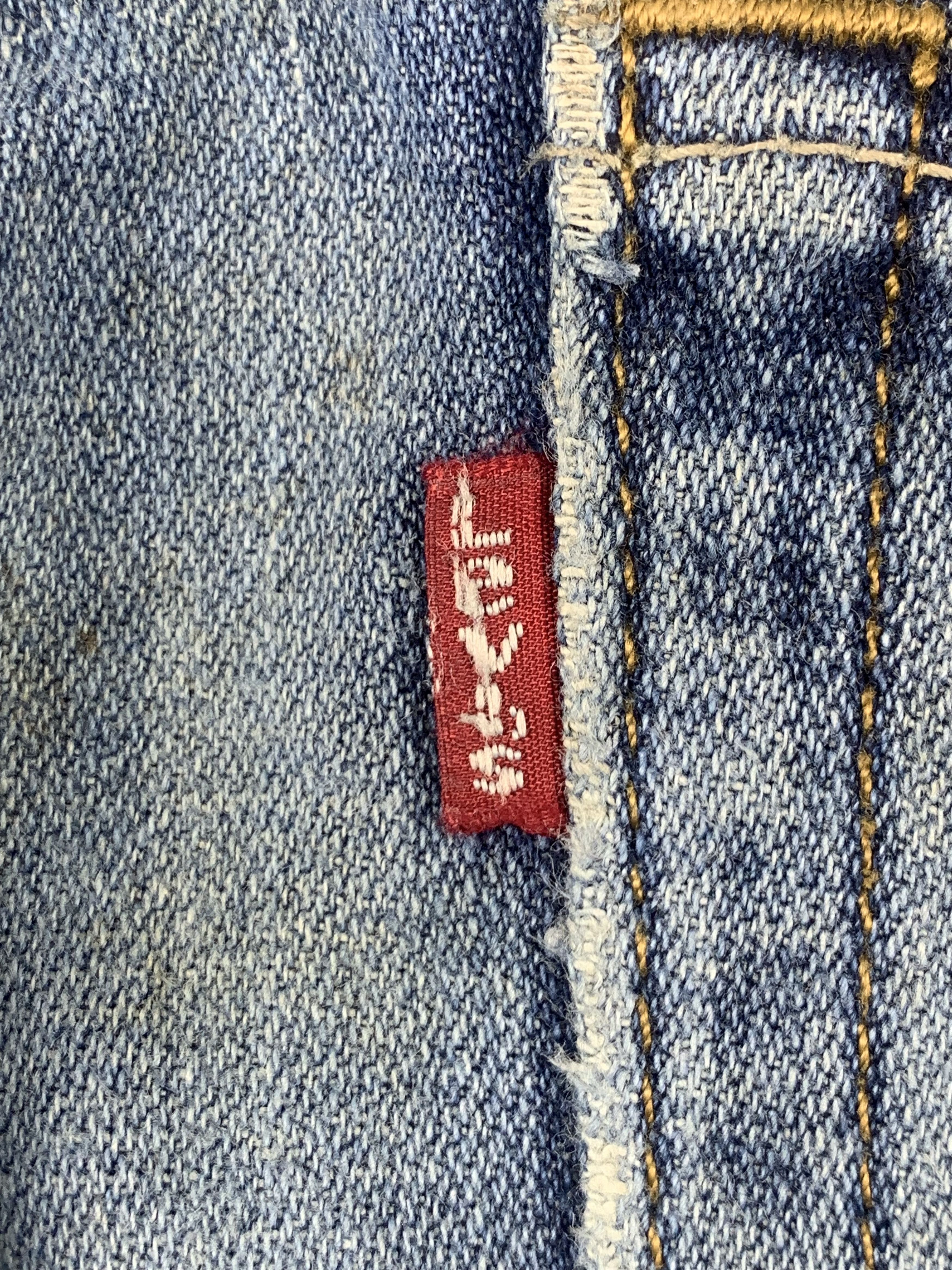Levi's Vintage Levis 514 Faded Blue Jeans DP2066 Size US 33 - 6 Thumbnail