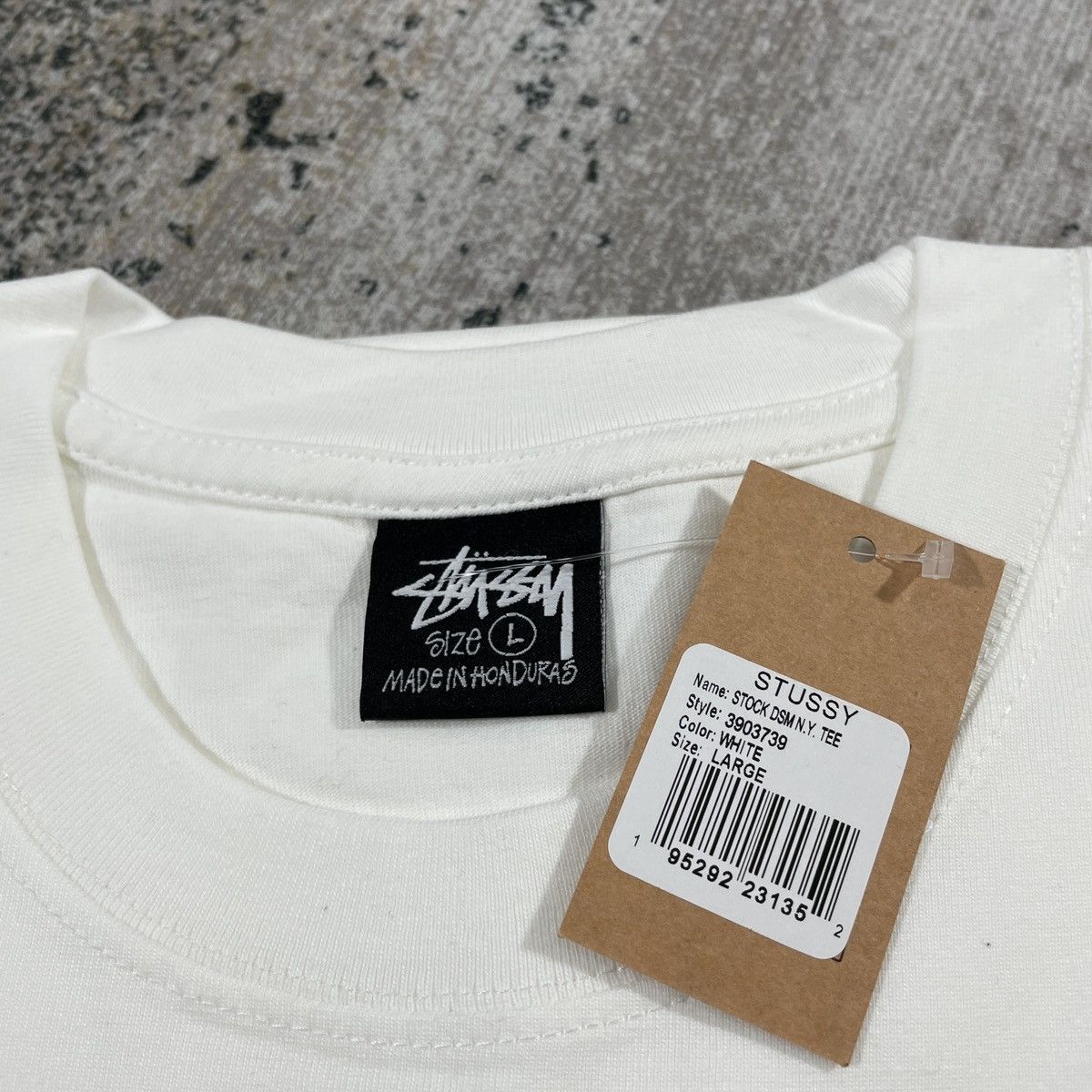 Stussy STUSSY DSM NY TEE WHITE - LARGE Size US L / EU 52-54 / 3 - 4 Thumbnail