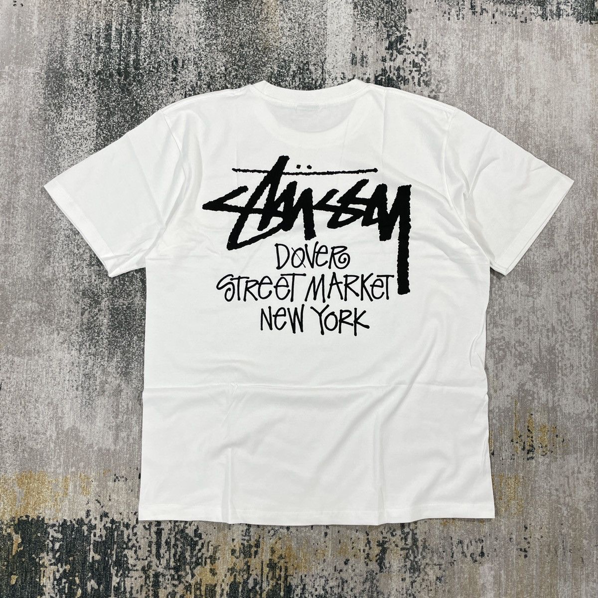 ステューシー DOVER STREET MARKET Tシャツ Mサイズホワイト Stussy X Dover Street Market T-shirt White Small | eBay