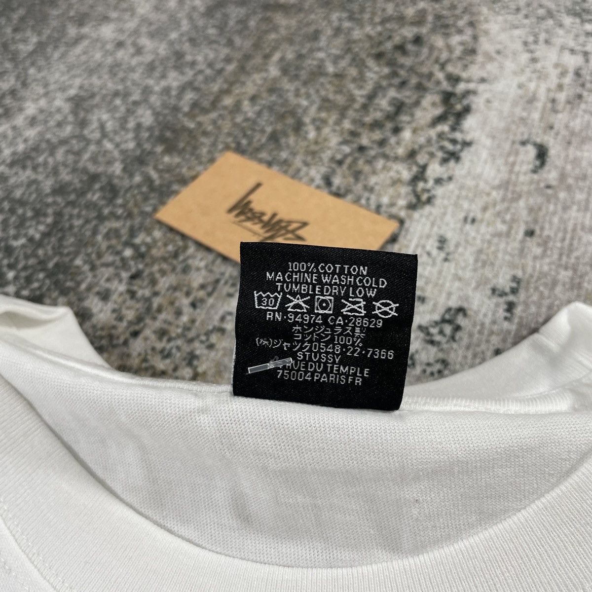 Stussy STUSSY DSM NY TEE WHITE - LARGE Size US L / EU 52-54 / 3 - 5 Thumbnail