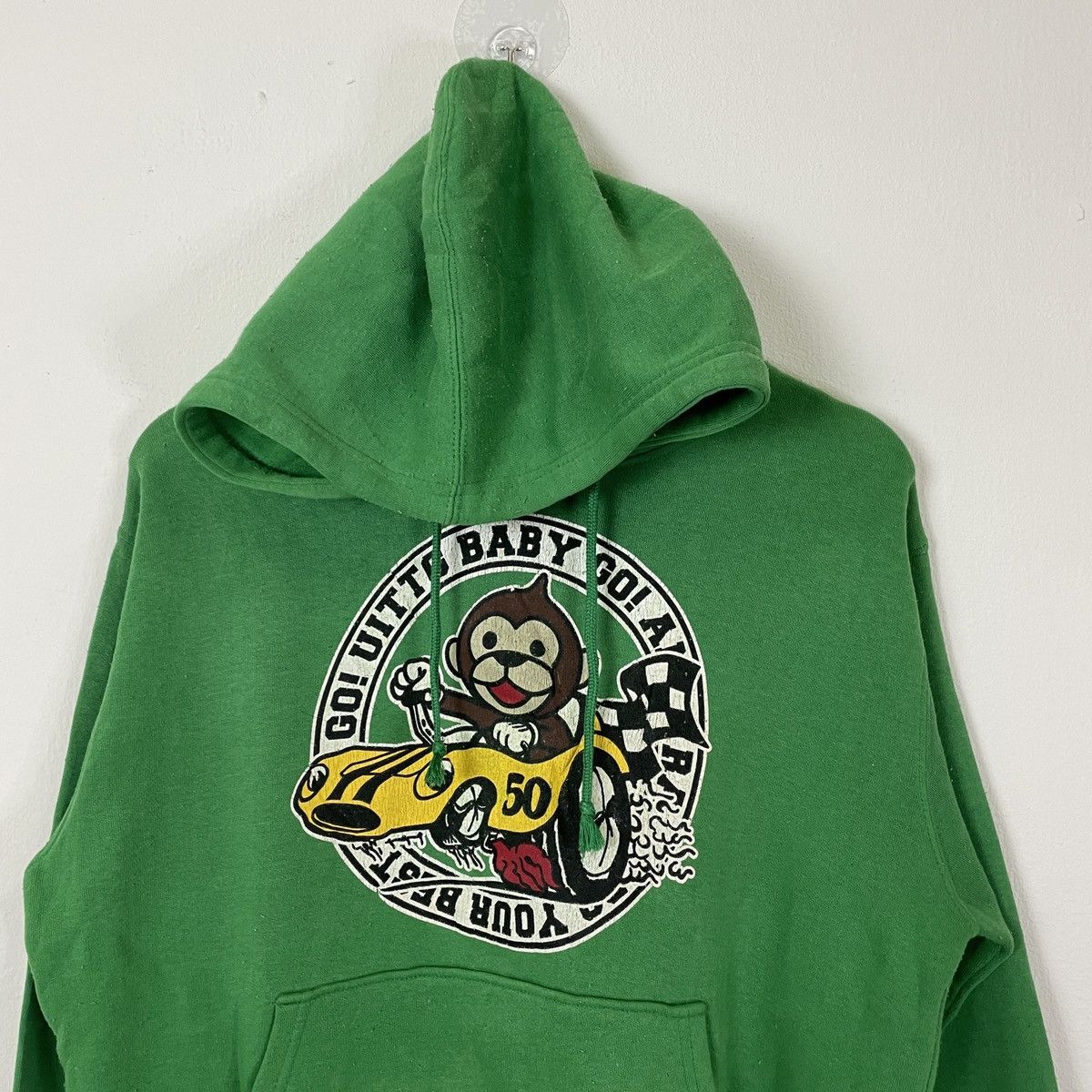 Japanese Brand Vintage Uittg Baby Big Logo Hoodies Sweatshirt Size US M / EU 48-50 / 2 - 4 Thumbnail