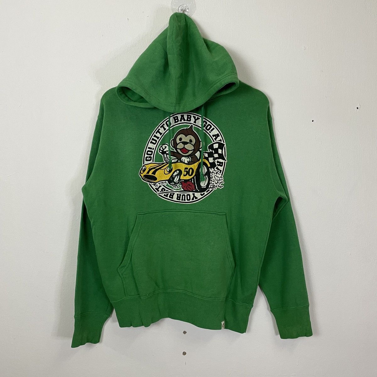 Japanese Brand Vintage Uittg Baby Big Logo Hoodies Sweatshirt Size US M / EU 48-50 / 2 - 1 Thumbnail