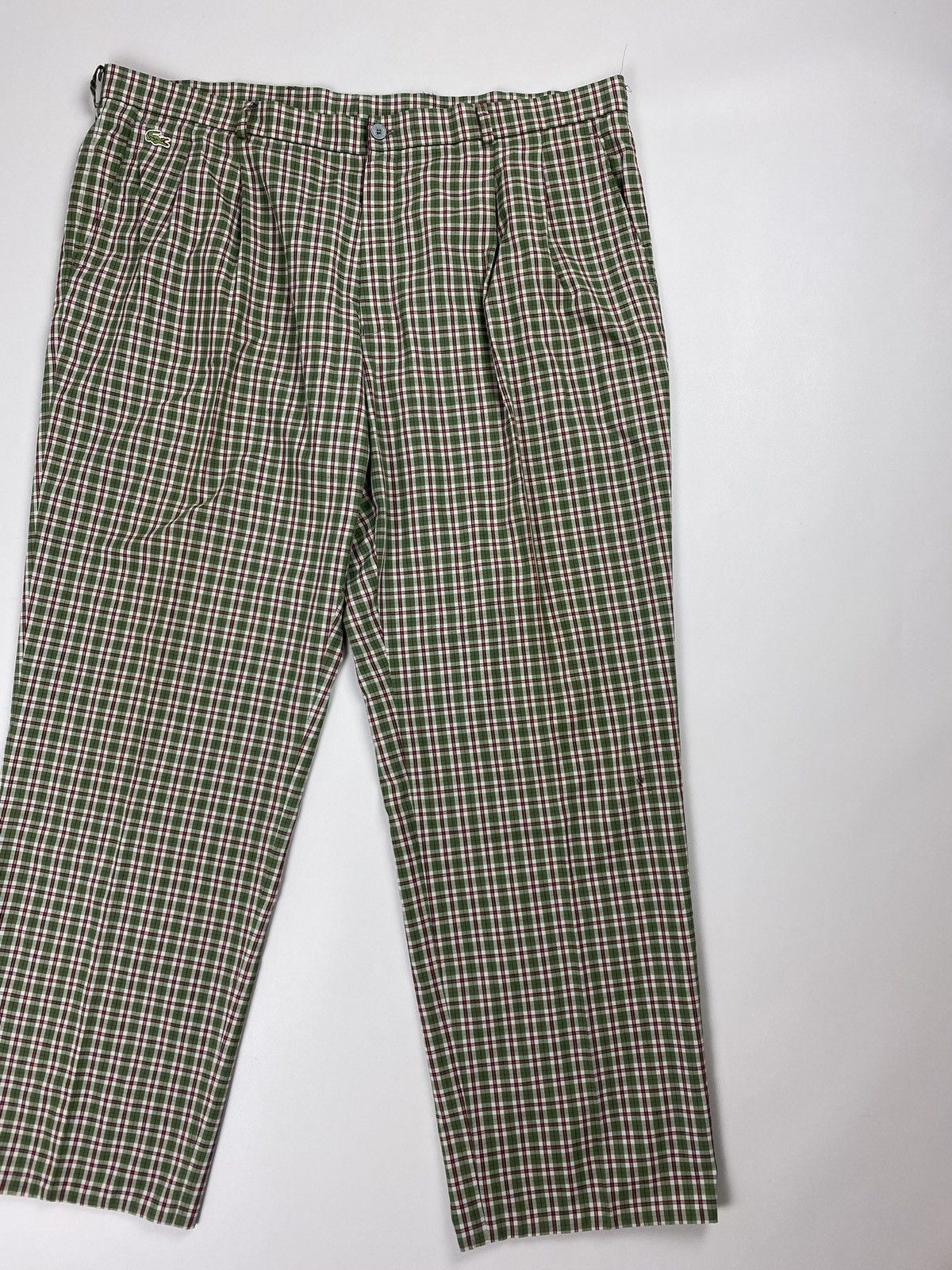 Lacoste Chemise Lacoste vintage men’s checked chino pants trousers Size US 40 / EU 56 - 3 Thumbnail