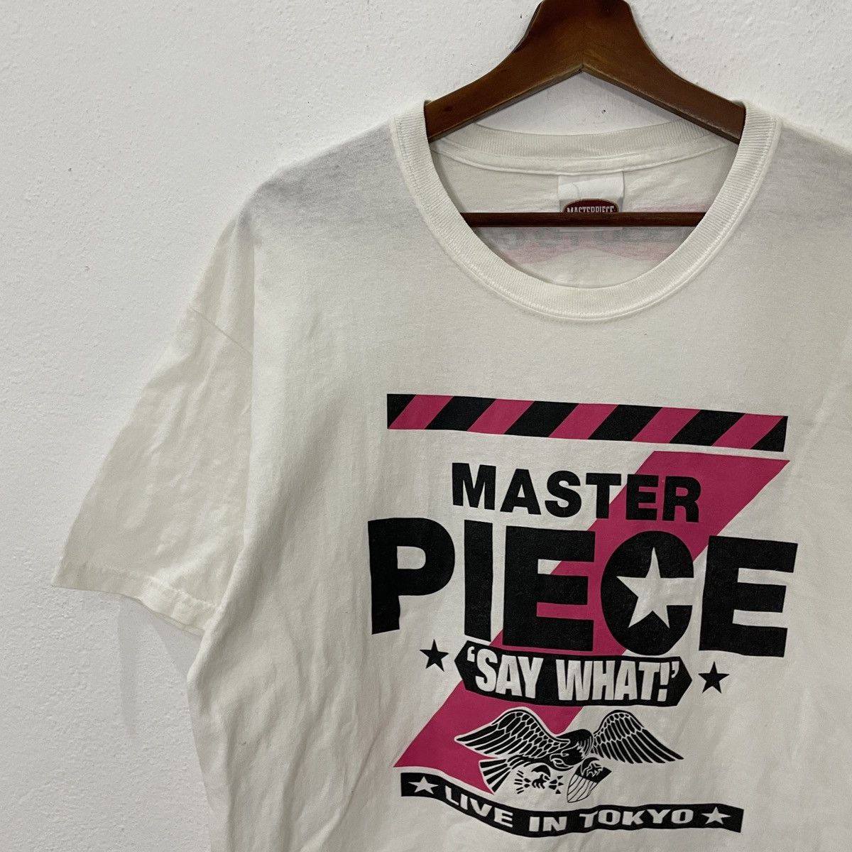Japanese Brand × MasterPiece Vintage Masterpiece Big Logo Tee Size US M / EU 48-50 / 2 - 3 Thumbnail