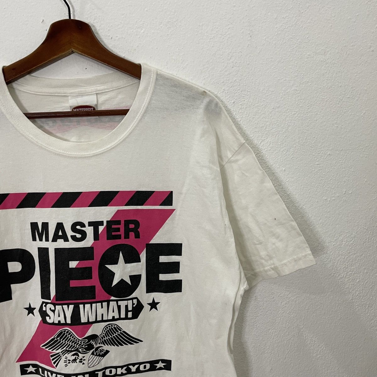 Japanese Brand × MasterPiece Vintage Masterpiece Big Logo Tee Size US M / EU 48-50 / 2 - 2 Thumbnail