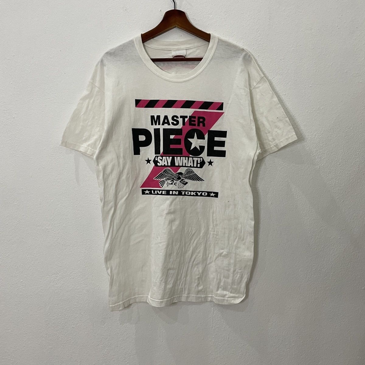 Japanese Brand × MasterPiece Vintage Masterpiece Big Logo Tee Size US M / EU 48-50 / 2 - 1 Thumbnail