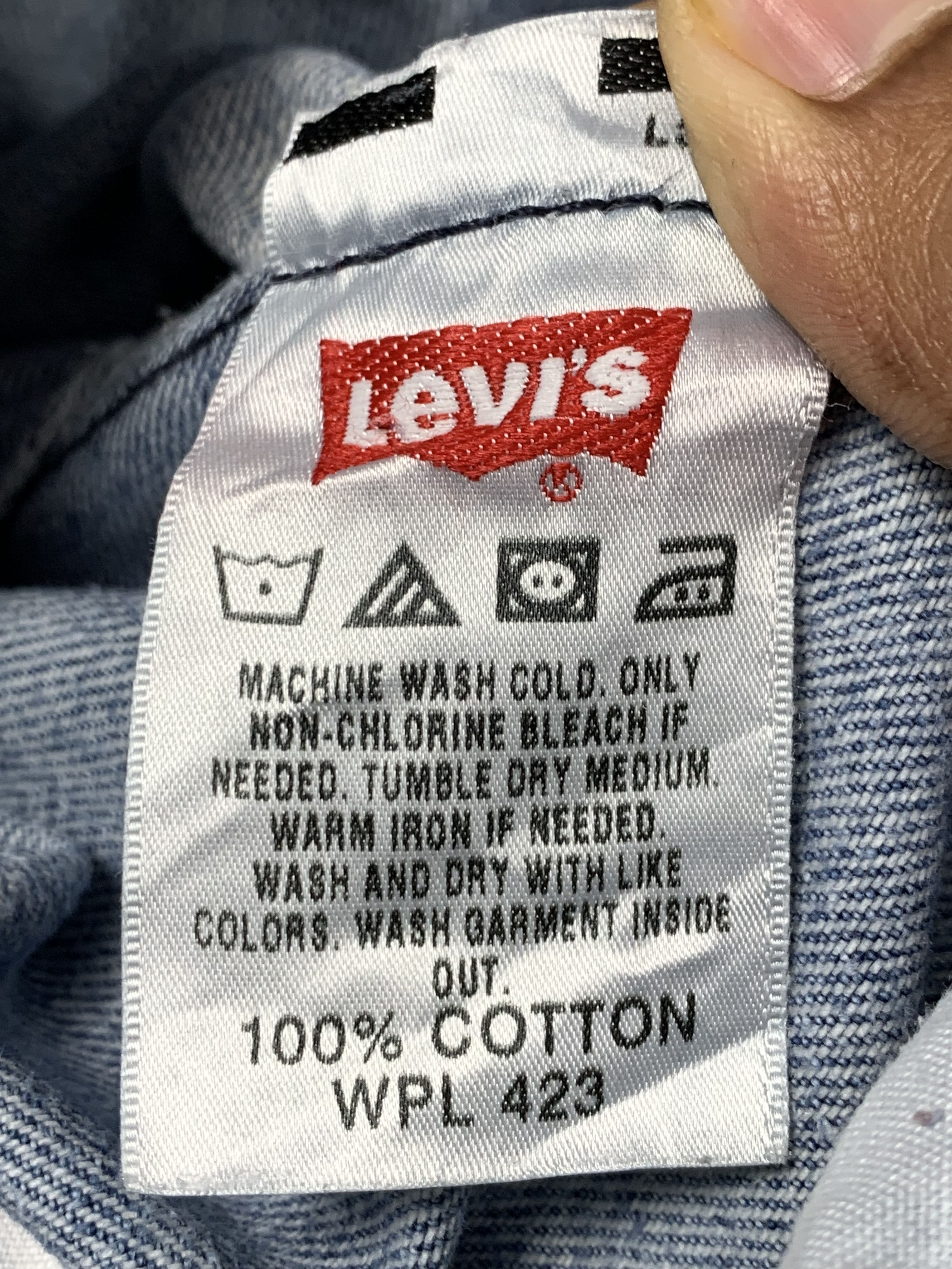 Levi's Vintage Levis 501 Light Wash Jeans DP2127 Size US 31 - 14 Thumbnail