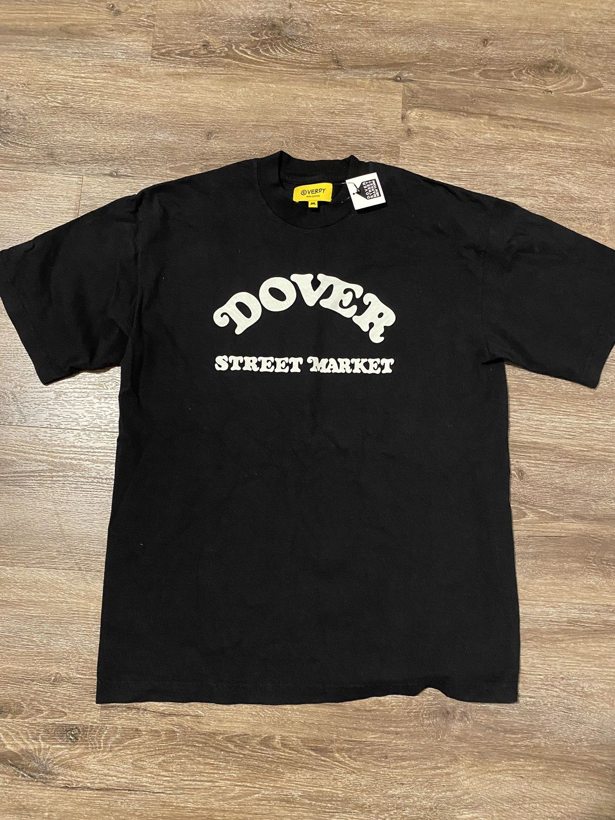 image of Nyc Verdy X Dover Street Market Tee in Black, Men's (Size Medium)