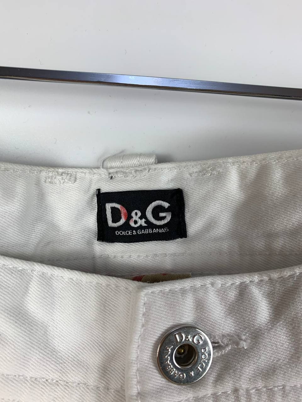Dolce & Gabbana Dolce & Gabbana jeans white cottonwhite 33 Size US 33 - 7 Thumbnail