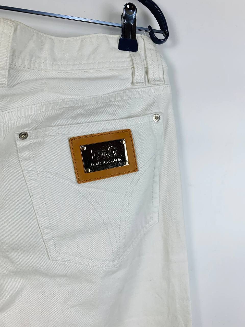 Dolce & Gabbana Dolce & Gabbana jeans white cottonwhite 33 Size US 33 - 10 Thumbnail