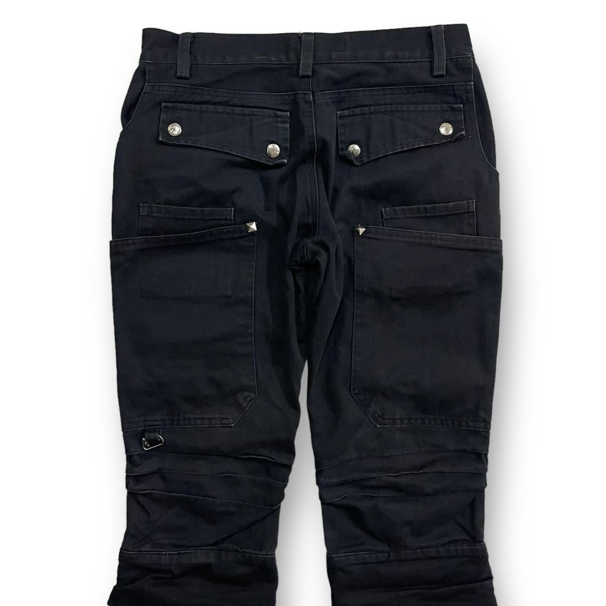 Le Grande Bleu (L.G.B.) Devil N Bass Bondage Punk PantZipped Black Regular Size US 30 / EU 46 - 9 Thumbnail