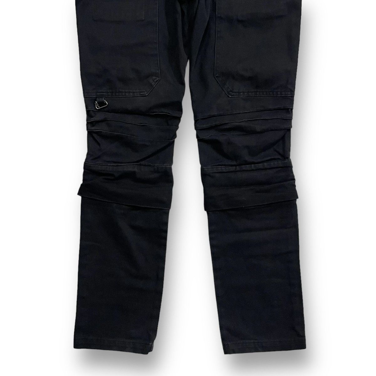 Le Grande Bleu (L.G.B.) Devil N Bass Bondage Punk PantZipped Black Regular Size US 30 / EU 46 - 8 Thumbnail