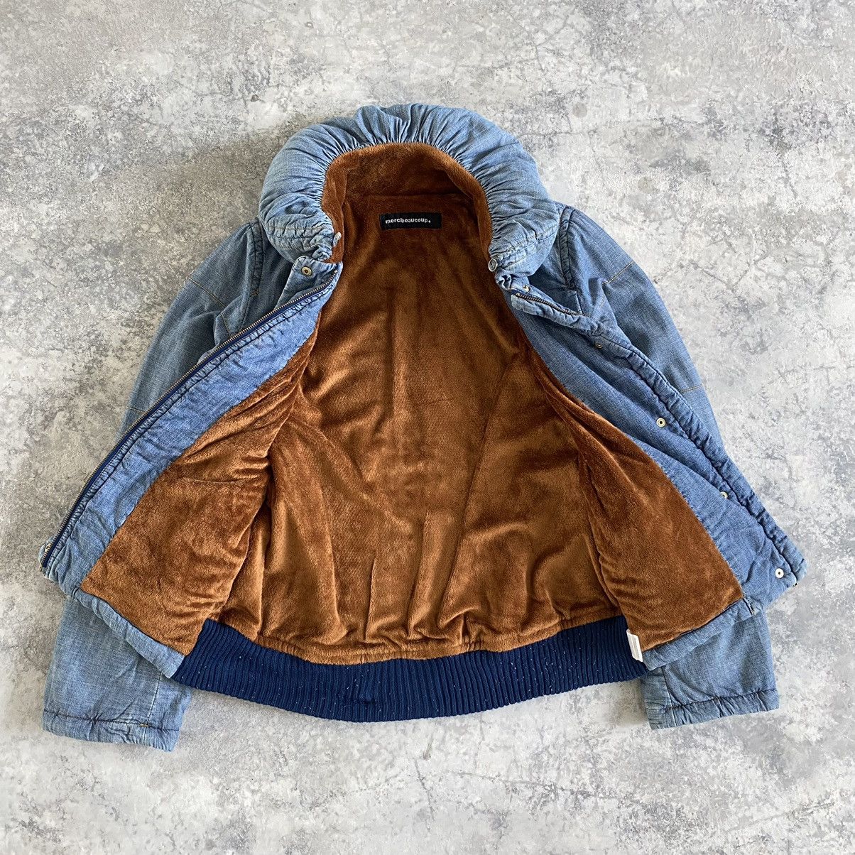 Issey Miyake Mercibeaucoup Issey Miyake Pillow Collar Fur lined Jacket Size US S / EU 44-46 / 1 - 2 Thumbnail