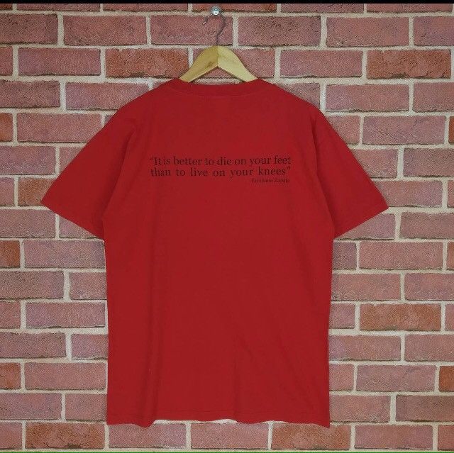Band Tees Vintage 90s Rage Against The Machine Zapata Alternative Size US M / EU 48-50 / 2 - 2 Thumbnail